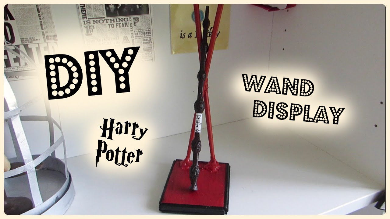 YouTube DIY: Wand Display