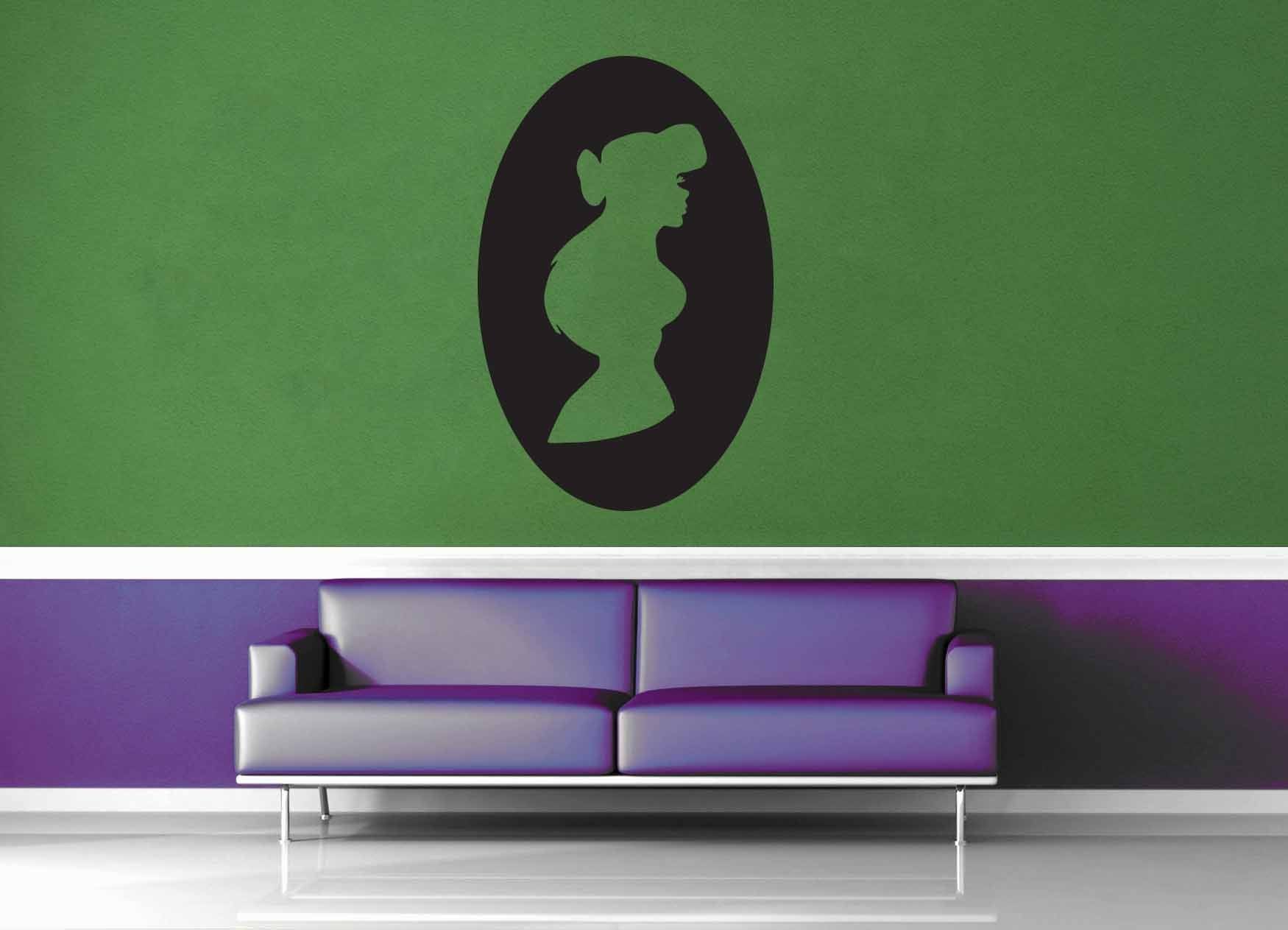 Ariel Cameo - Wall Decal - geekerymade