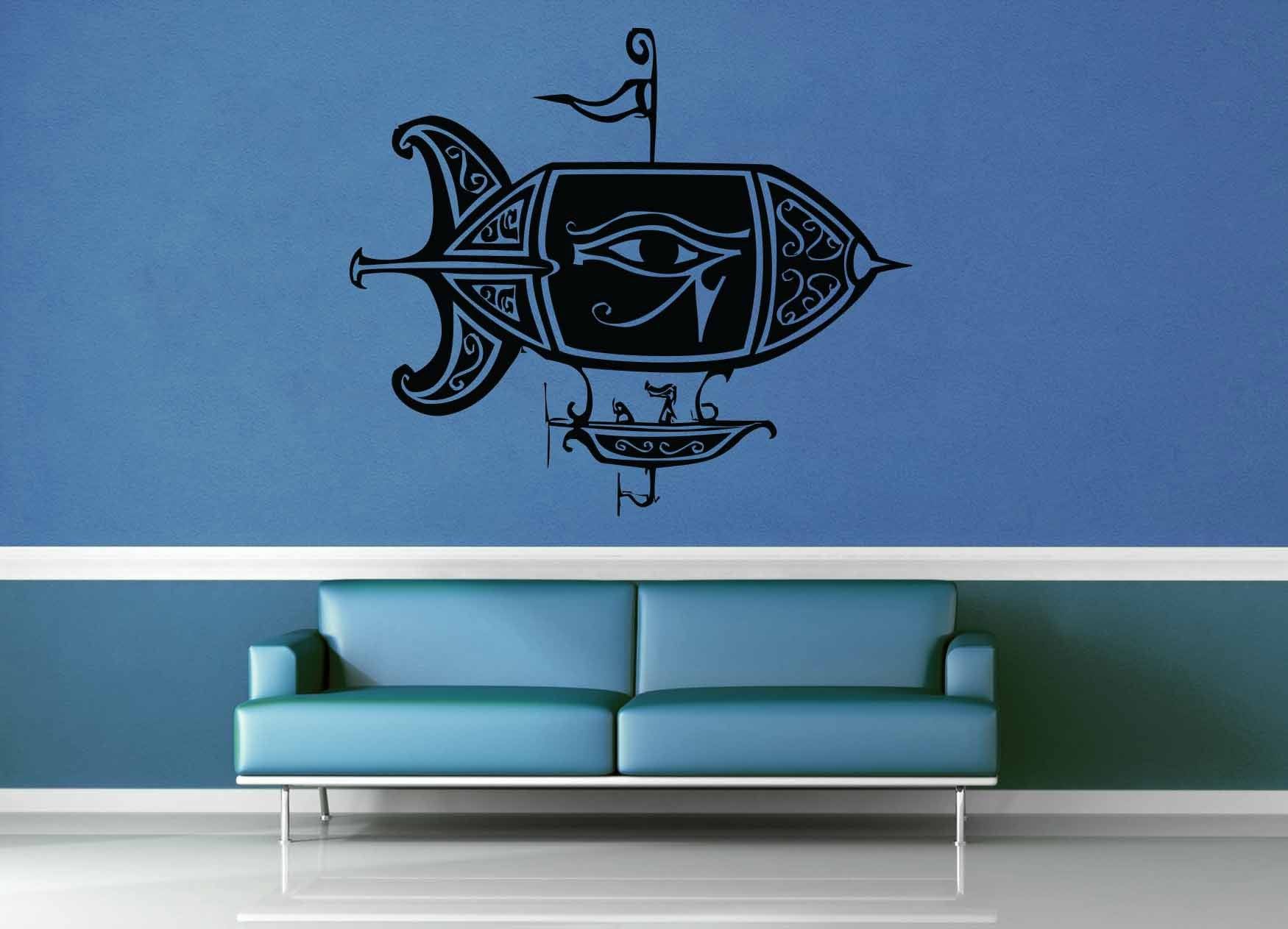 Airship - Steampunk - Wall Decal - geekerymade