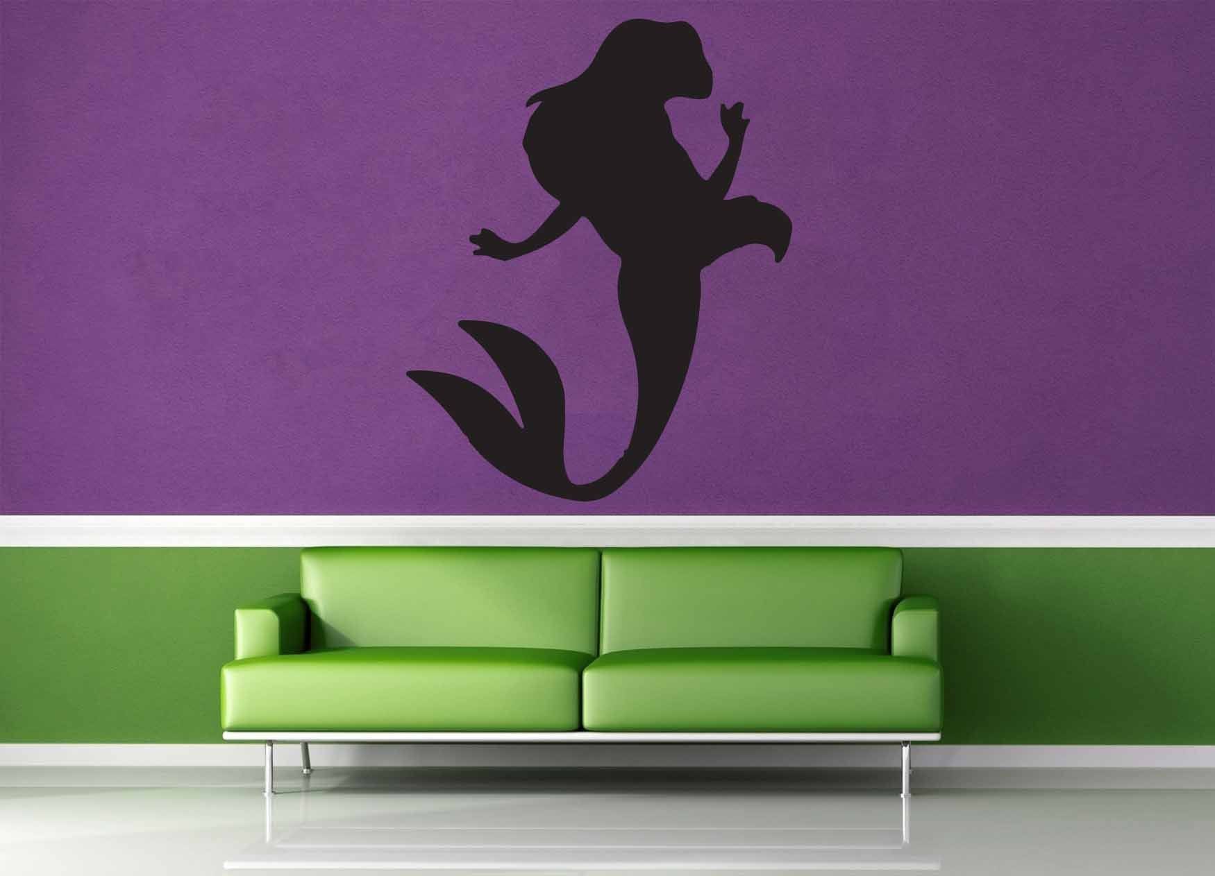 Mermaid Silhouette - Wall Decal - No 2 - geekerymade