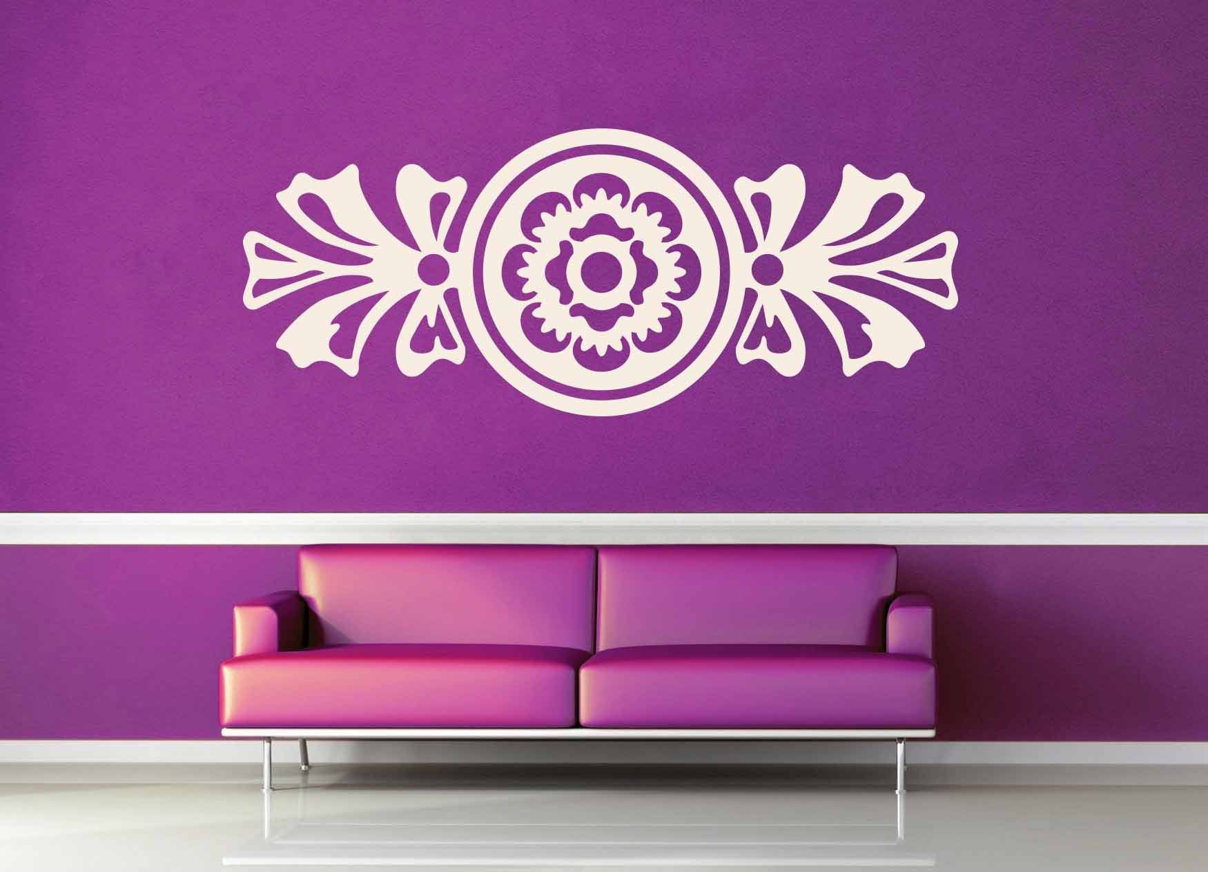 Art Deco Flower - Wall Decal - geekerymade