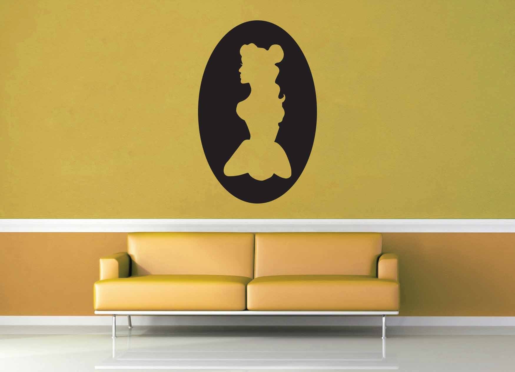 Belle Cameo - Wall Decal - geekerymade