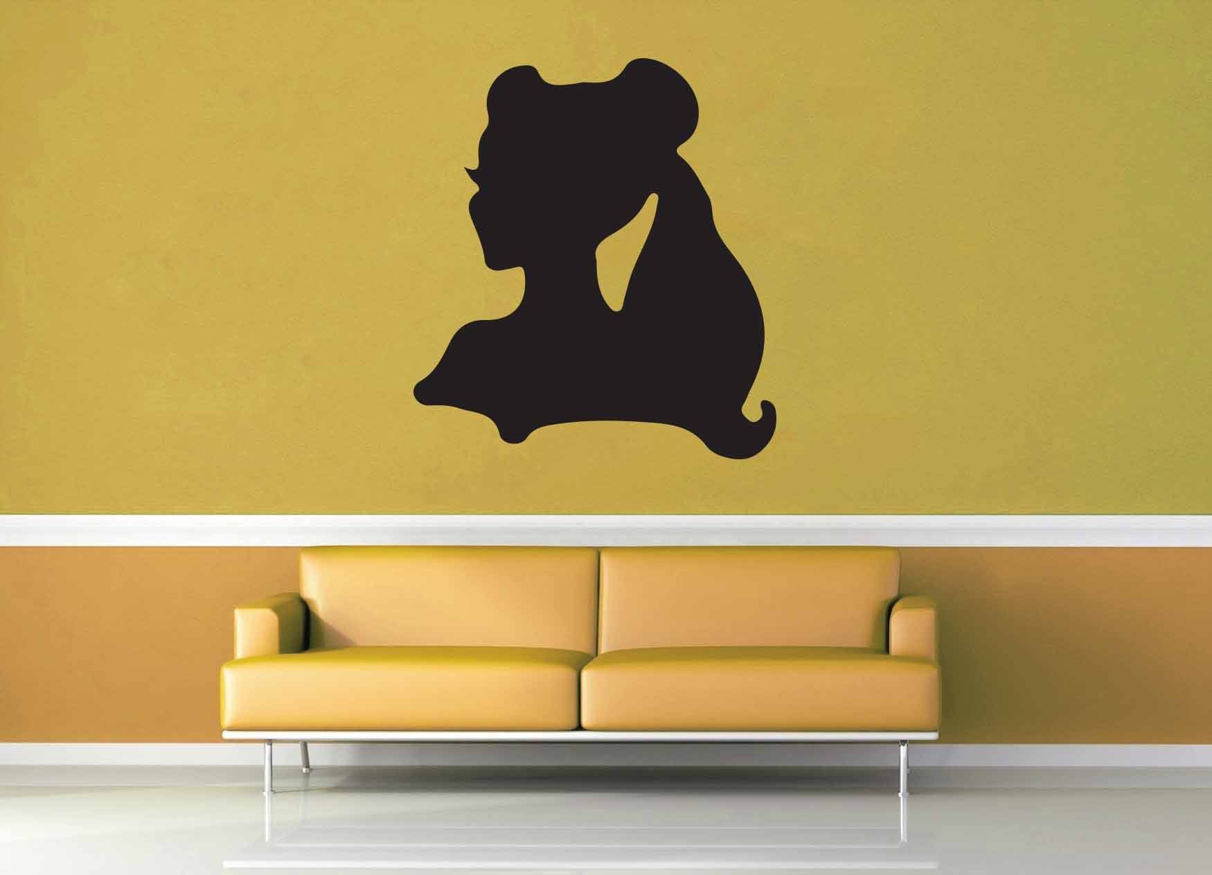 Belle Silhouette - Wall Decal - No 1 - geekerymade