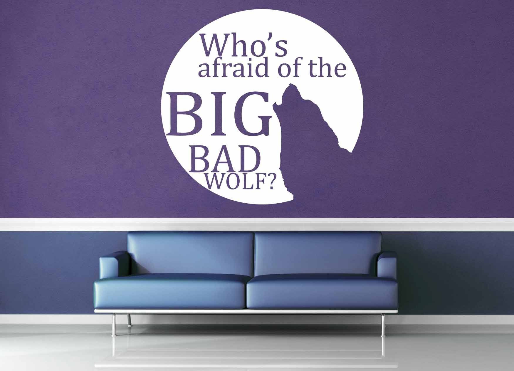 Big Bad Wolf - Quote - Wall Decal - geekerymade