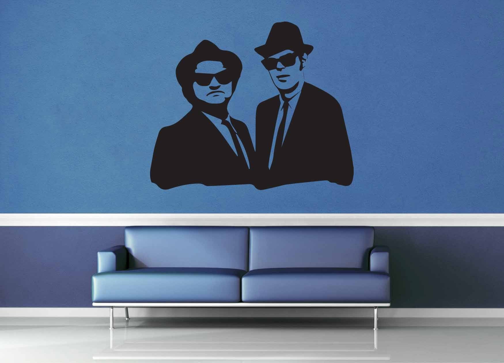 Blues Brothers Silhouette - Wall Decal - No 1 - geekerymade