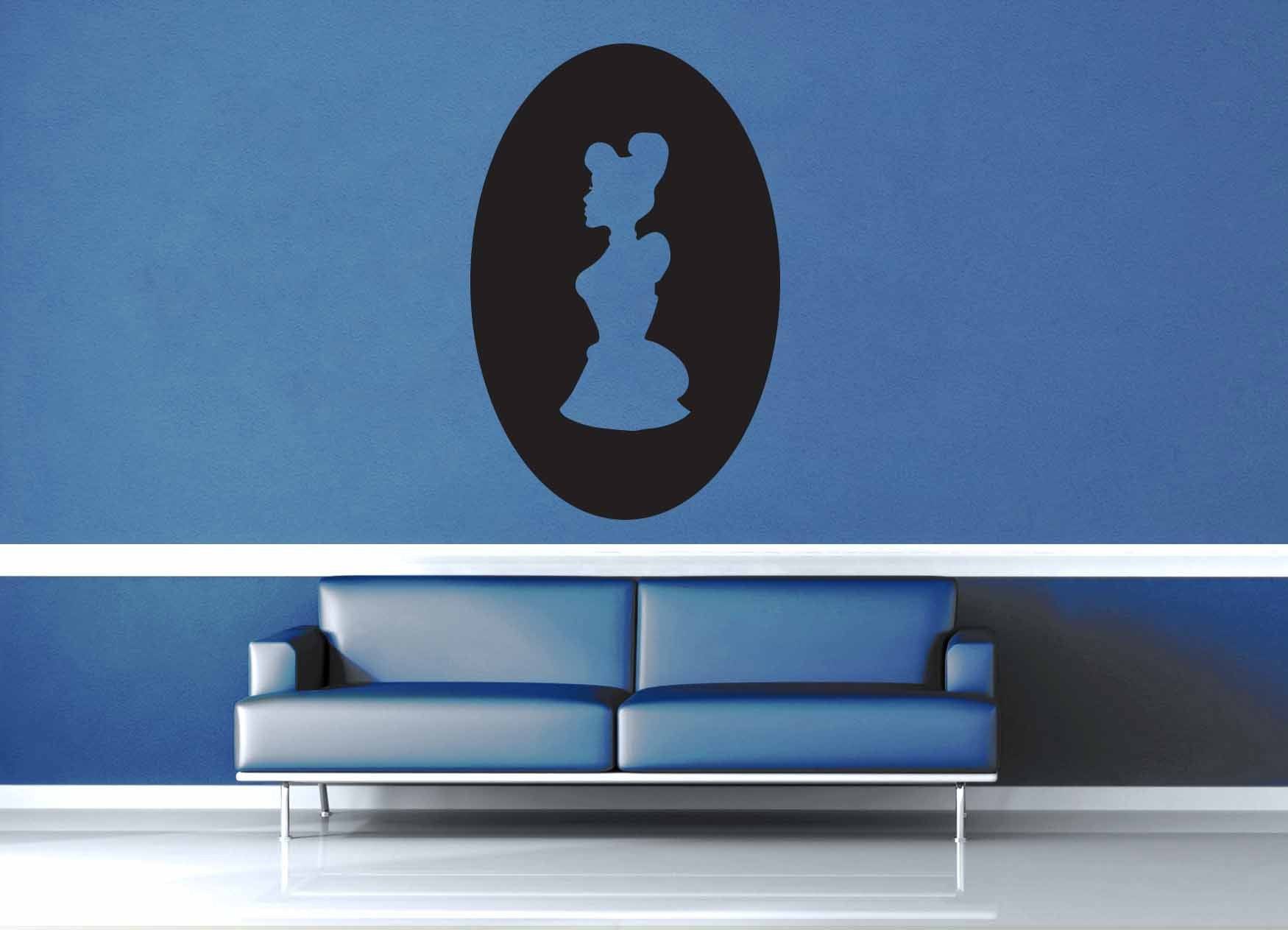 Cinderella Cameo - Wall Decal - geekerymade