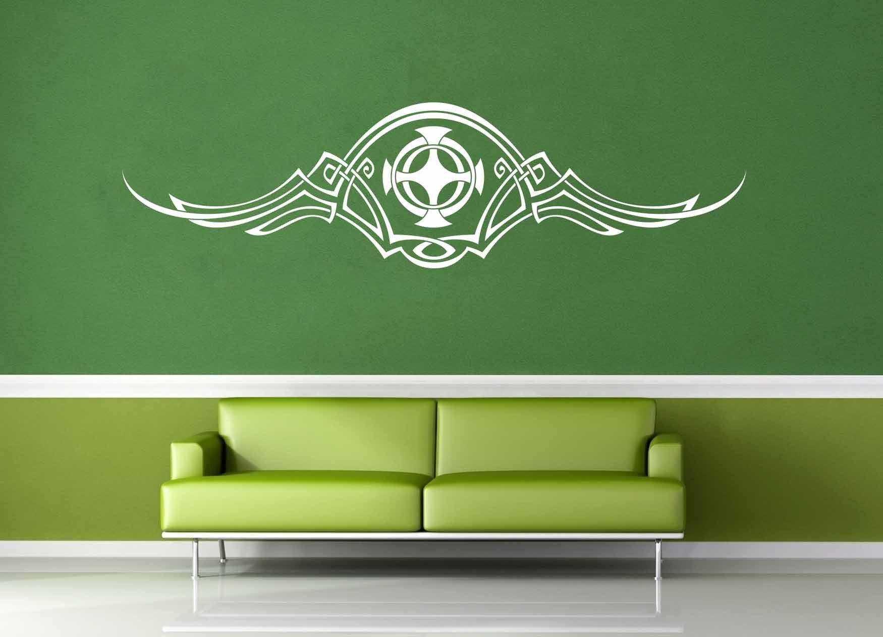 Flourish Accent - Celtic Knot - Wall Decal - No 2 - geekerymade
