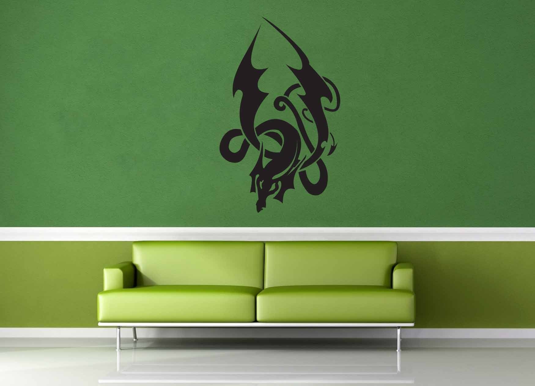 Dragon - Celtic Knot - Wall Decal - No 1 - geekerymade