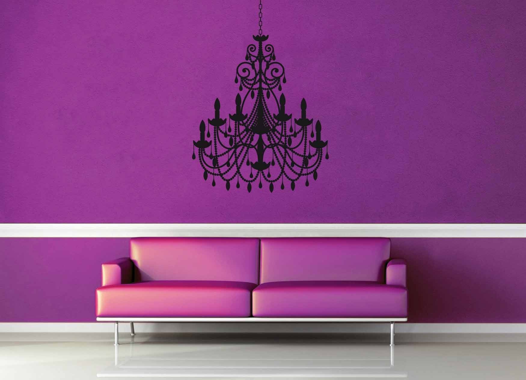 Chandelier - Wall Decal - No 2 - geekerymade