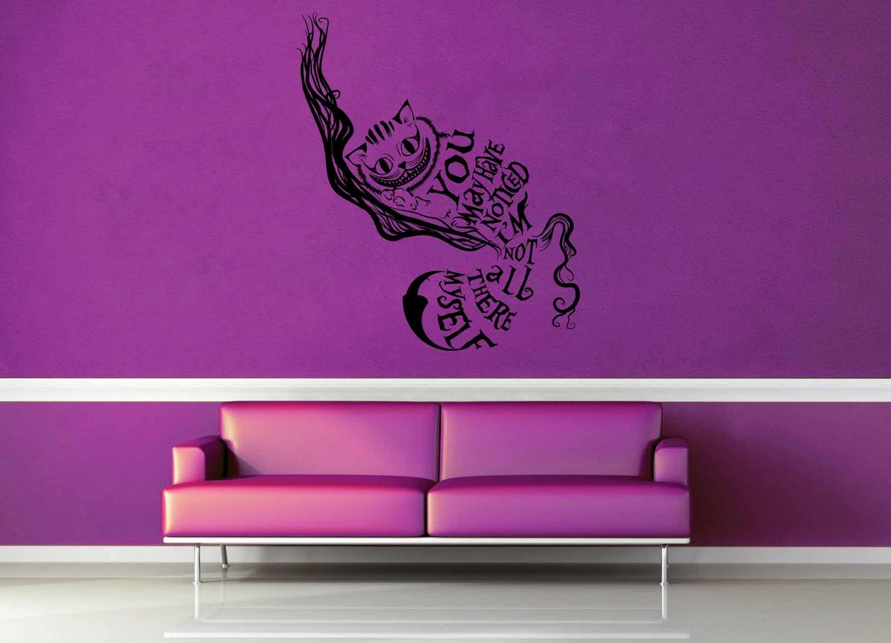 Chesire Cat - Alice in Wonderland - Wall Decal - geekerymade