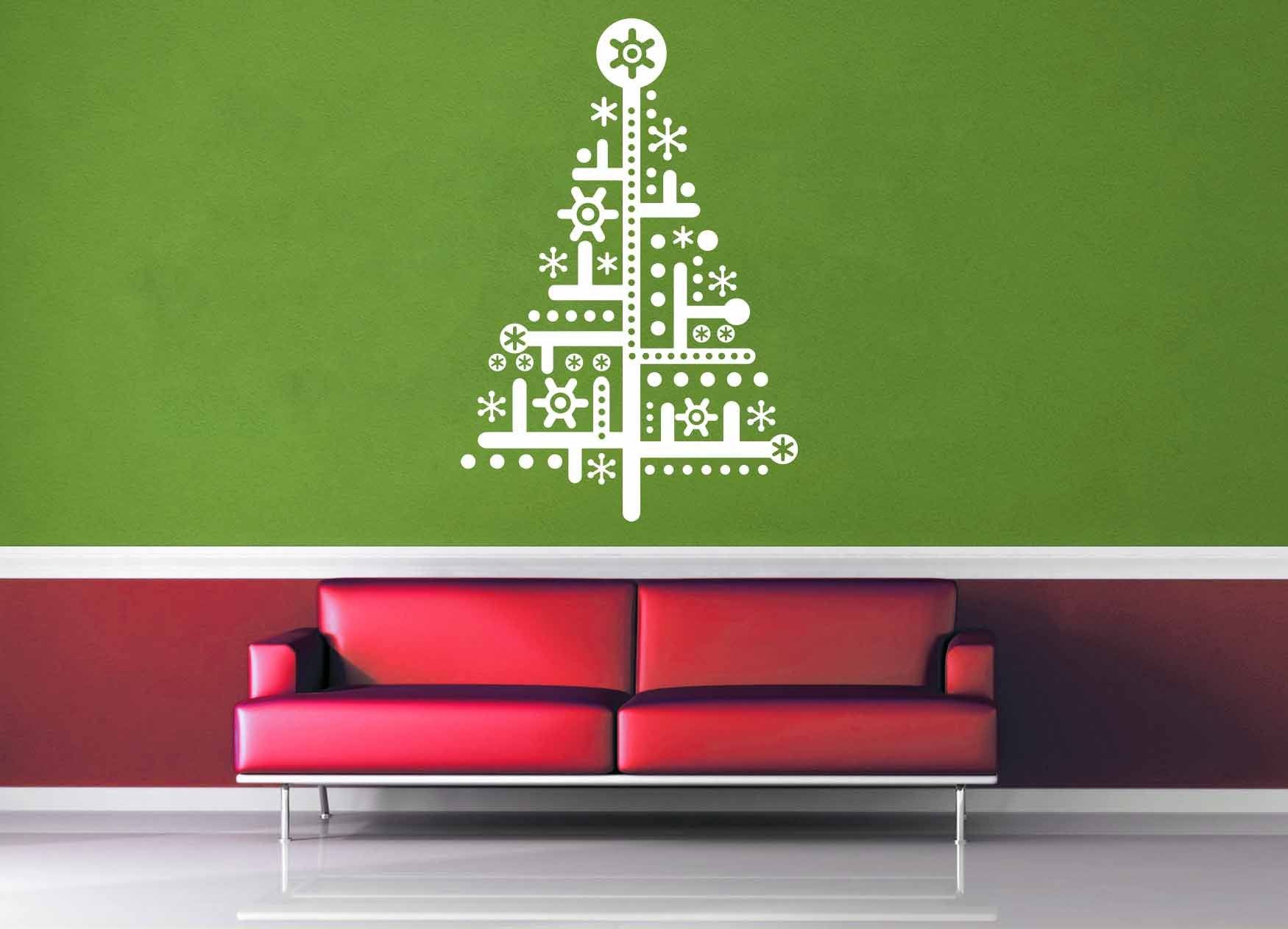 Circuit - Christmas Tree - Wall Decal - geekerymade