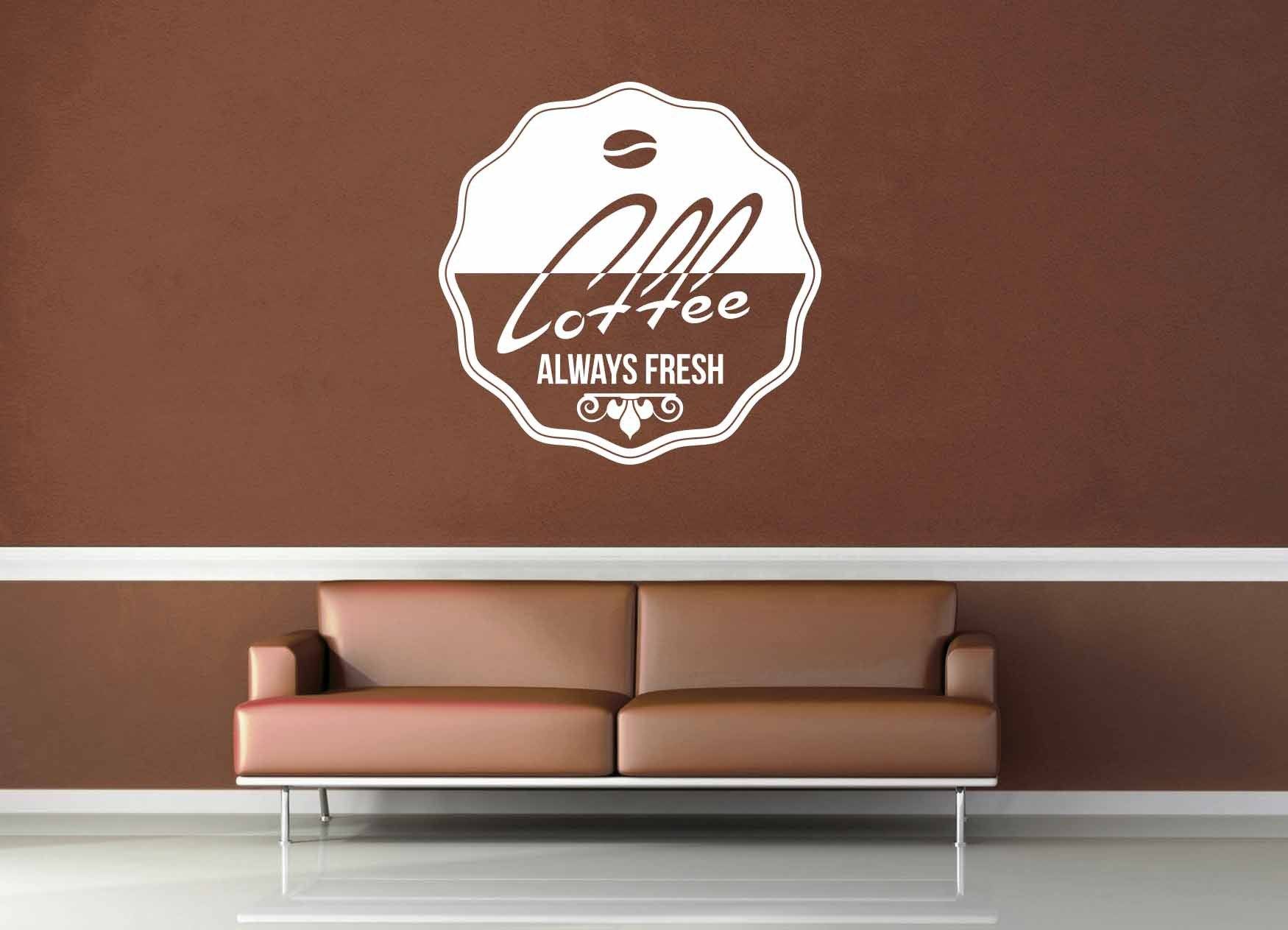 Always Fresh - Vintage Cafe Sign - Wall Decal - No 2 - geekerymade