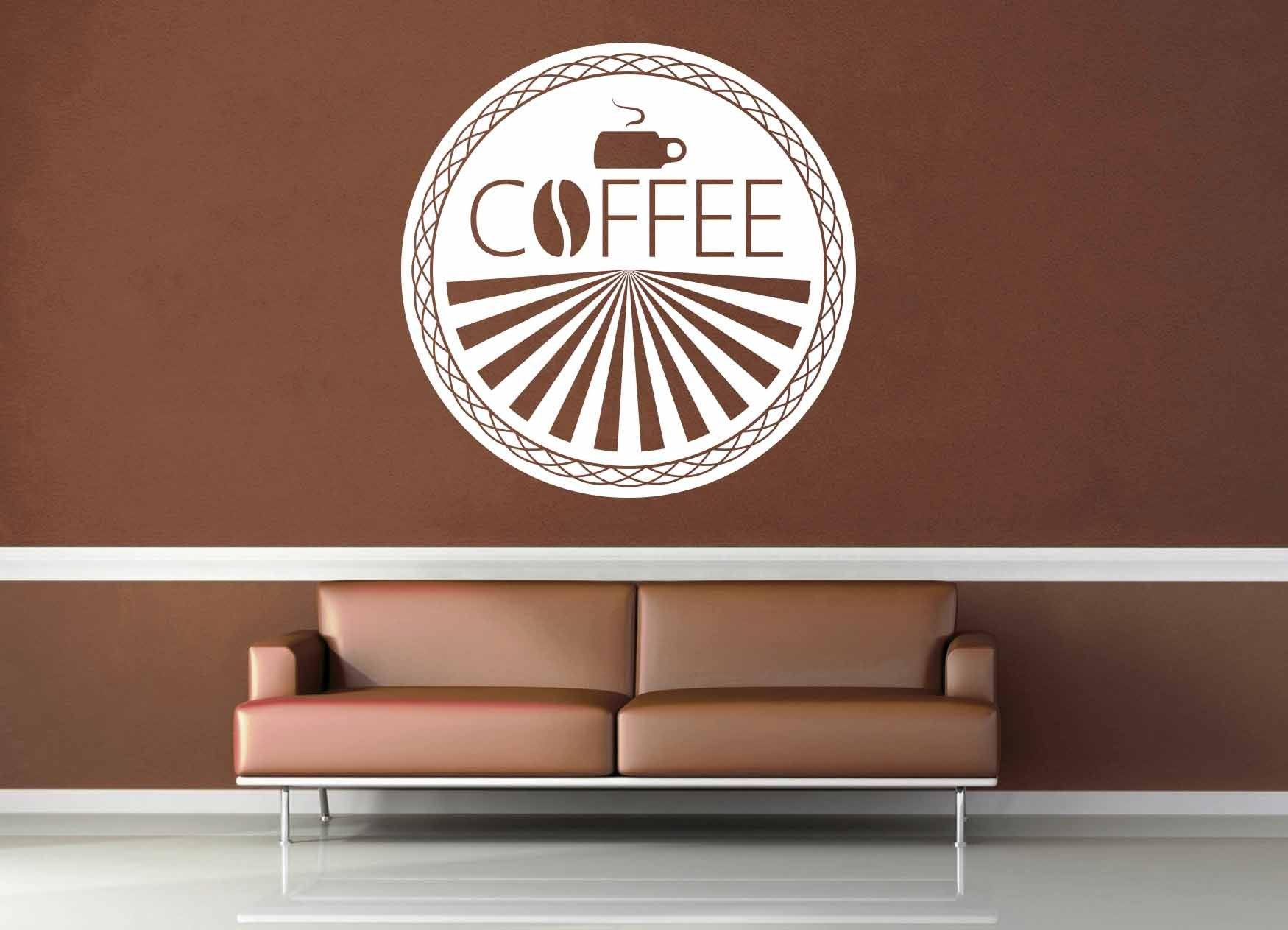 Coffee Cup - Vintage CafÃ© Sign - Wall Decal - geekerymade