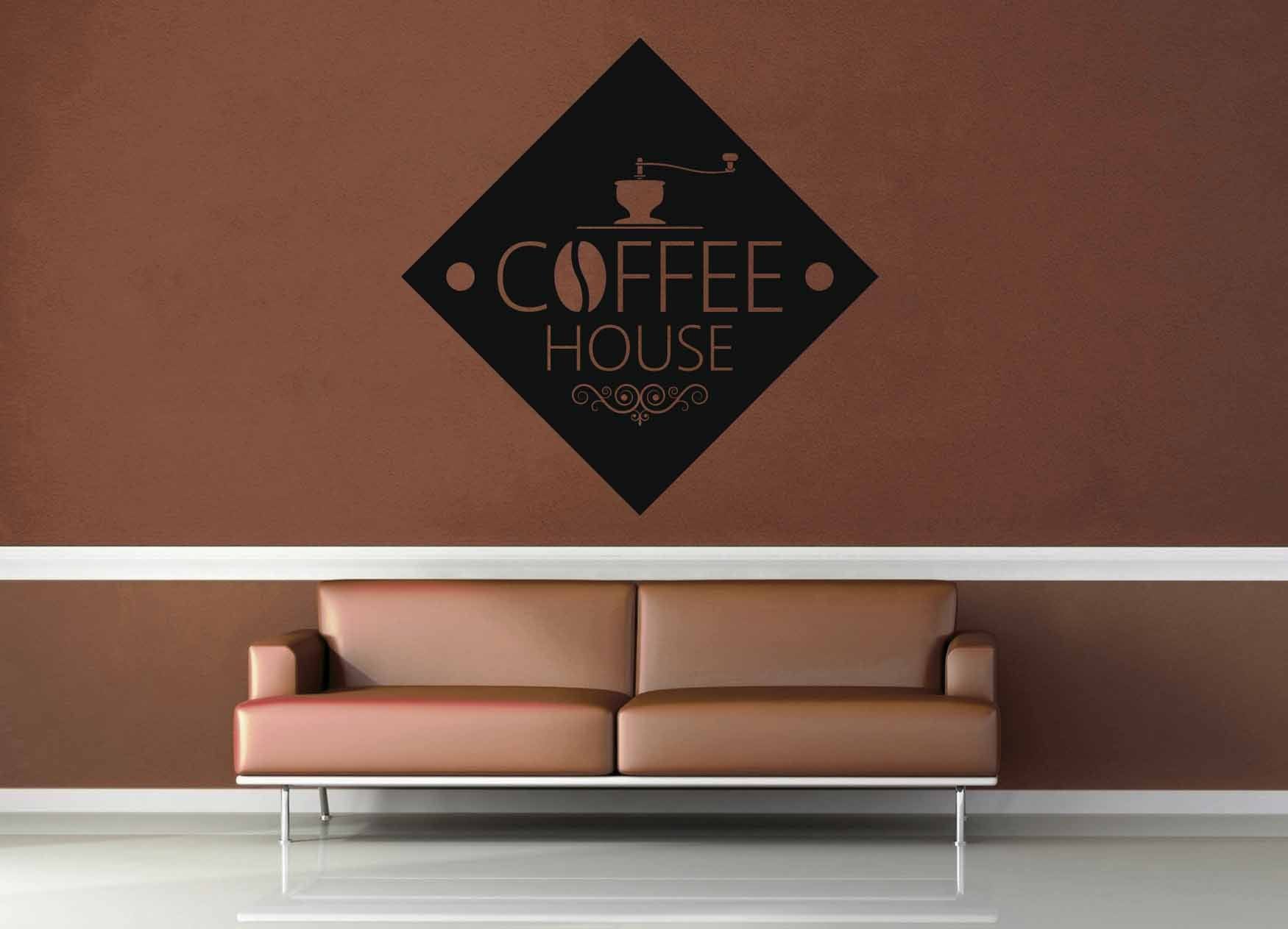Diamond - Vintage CafÃ© Sign - Wall Decal - geekerymade