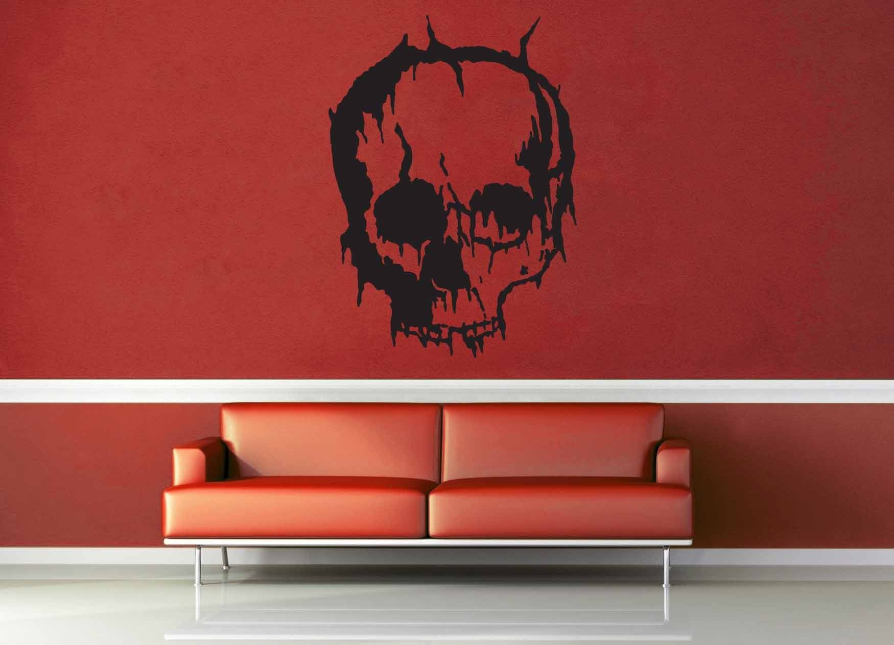 Skull - Wall Decal - geekerymade