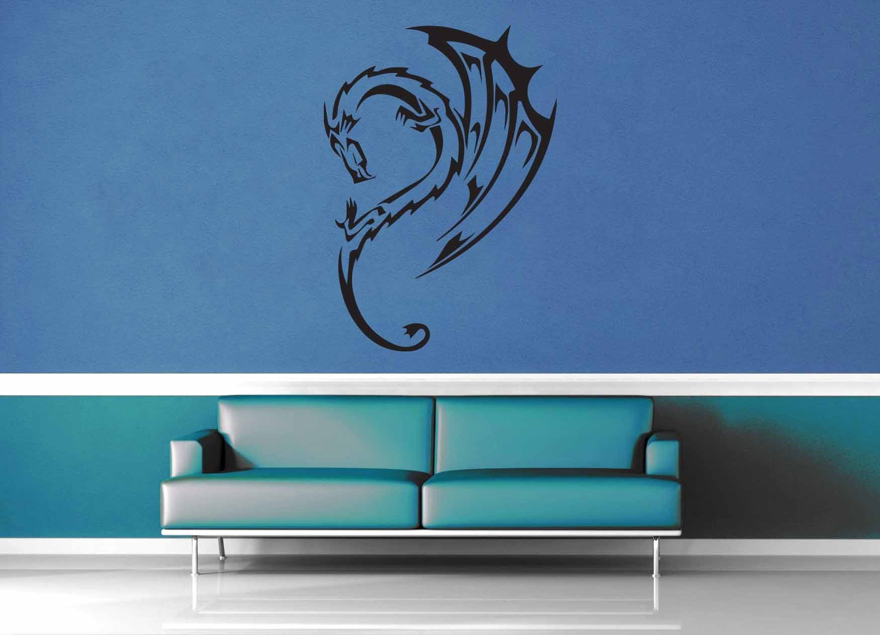 Dragon - Wall Decal - No 4 - geekerymade