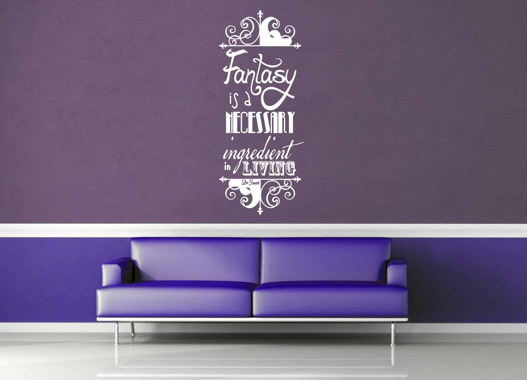 Fantasy Ingredient - Dr Suess Quote - Wall Decal - geekerymade