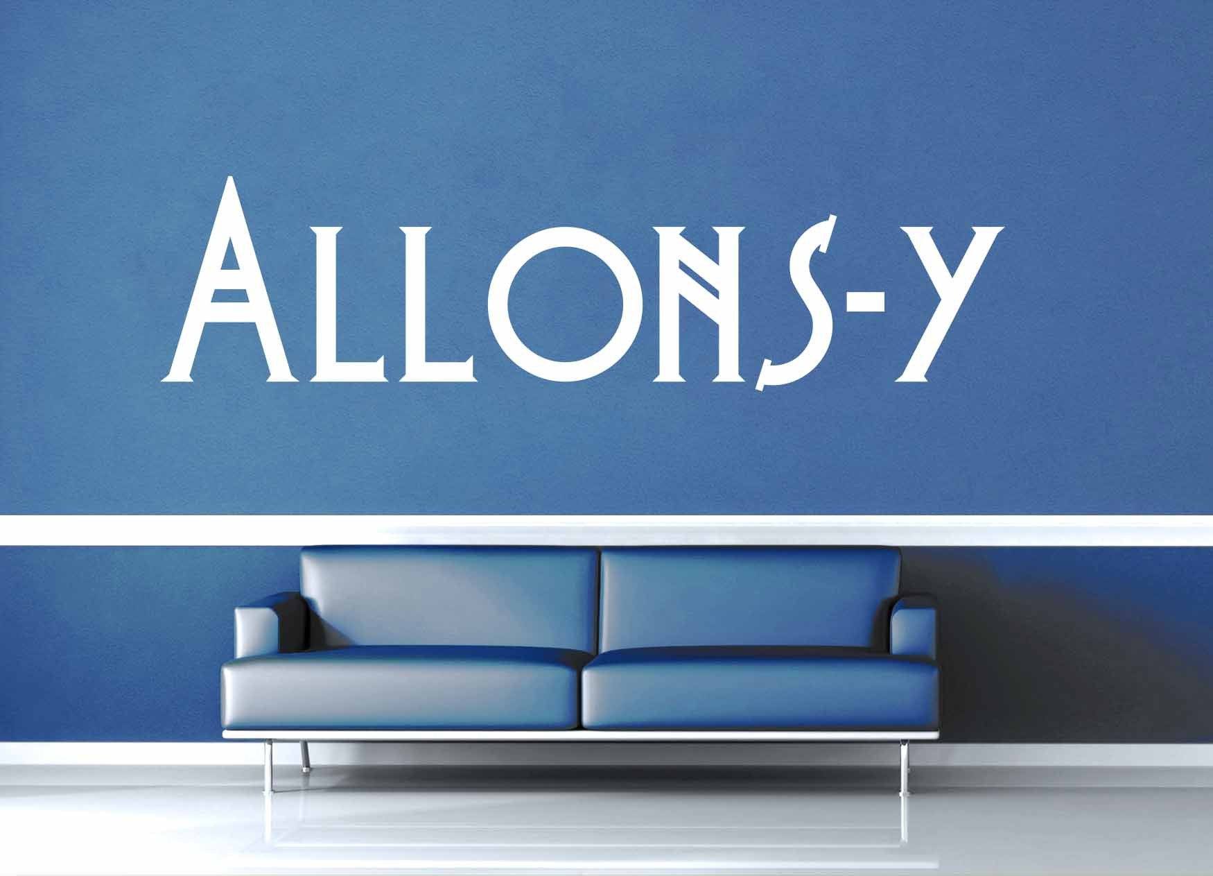 Allons-y - Doctor Who Quote - Wall Decal - geekerymade