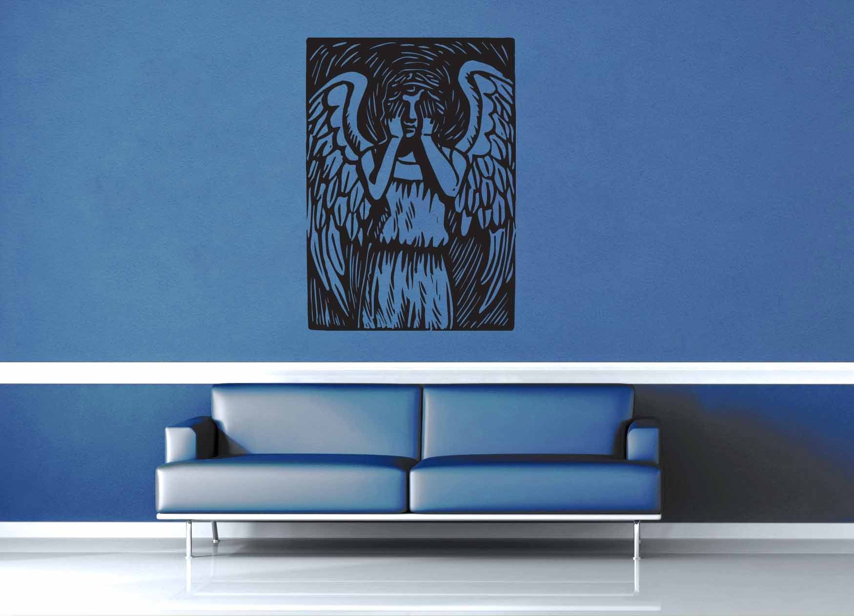 Weeping Angel - Doctor Who - Wall Decal - geekerymade