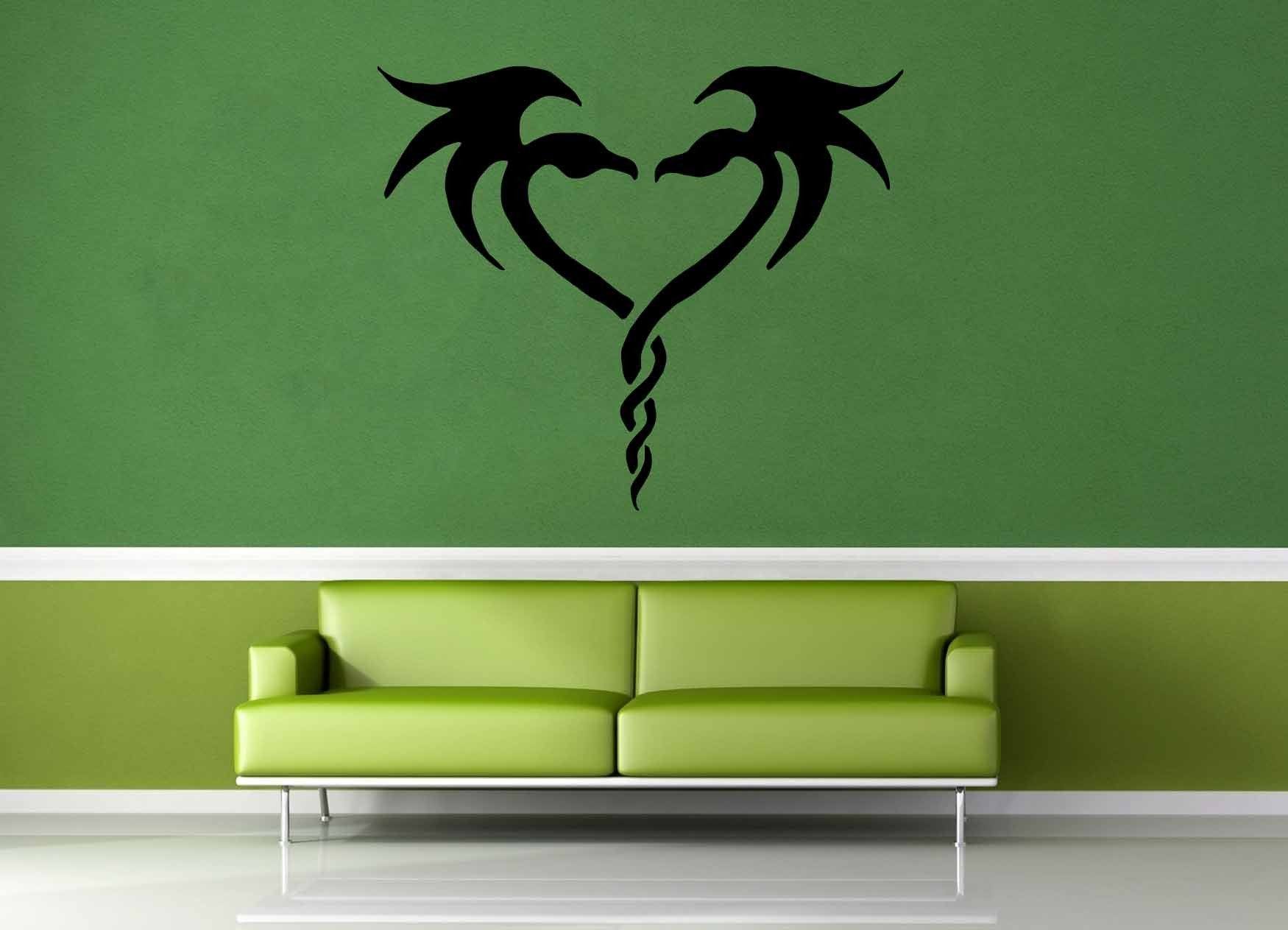 Dragon Heart - Wall Decal - geekerymade