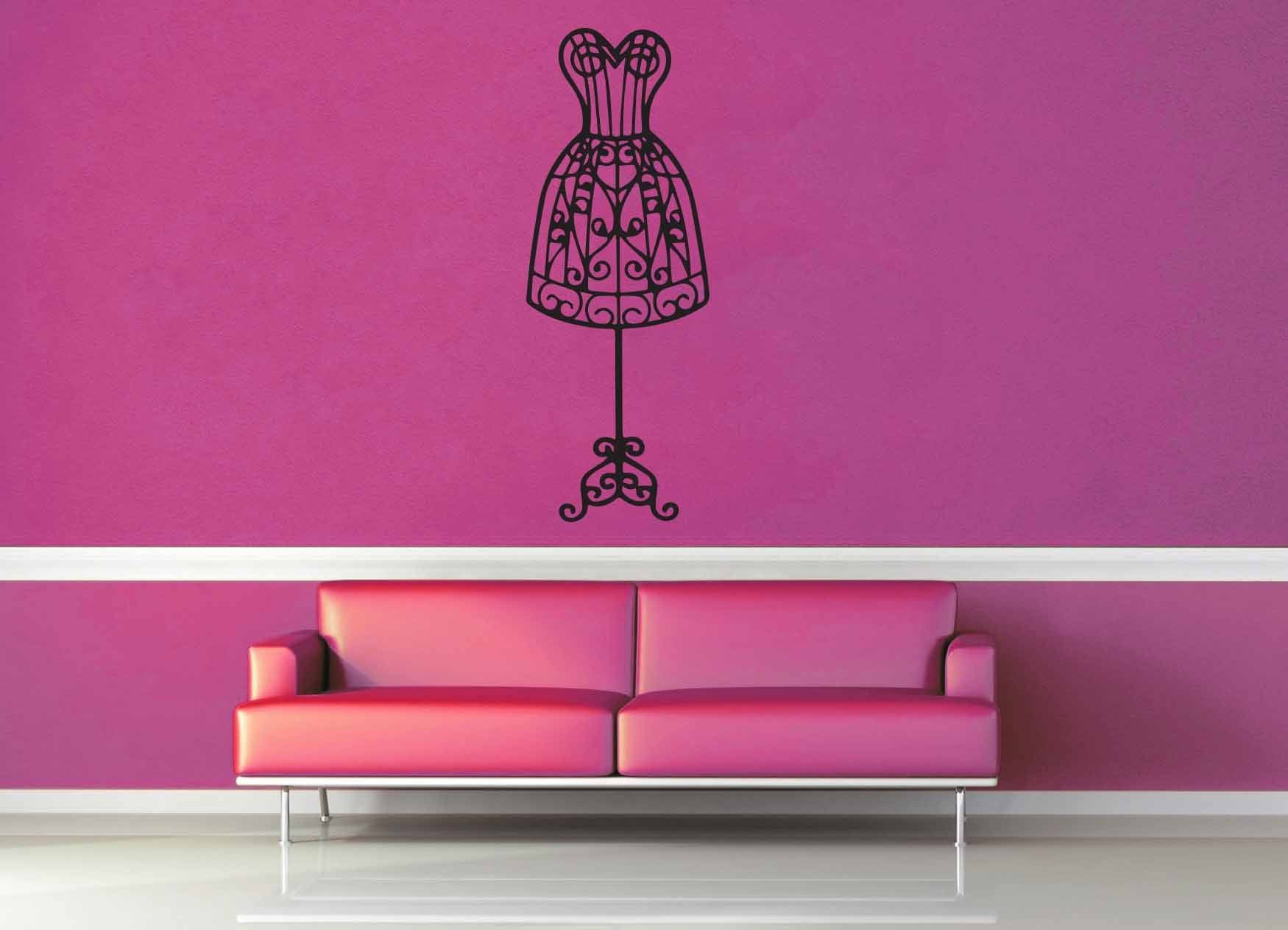 Dress Form - Wall Decal - geekerymade