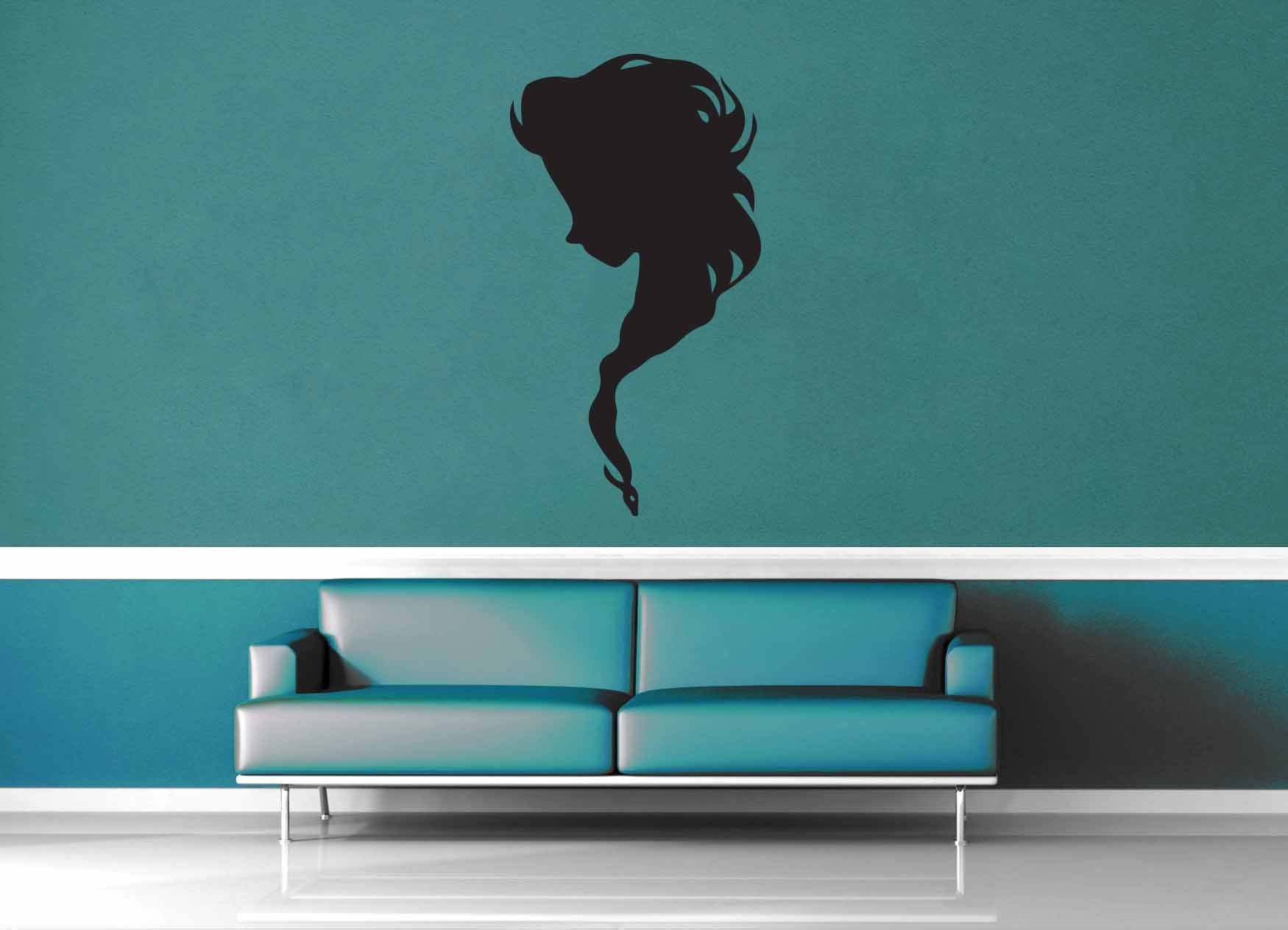 Elsa Silhouette - No 1  - Wall Decal - geekerymade