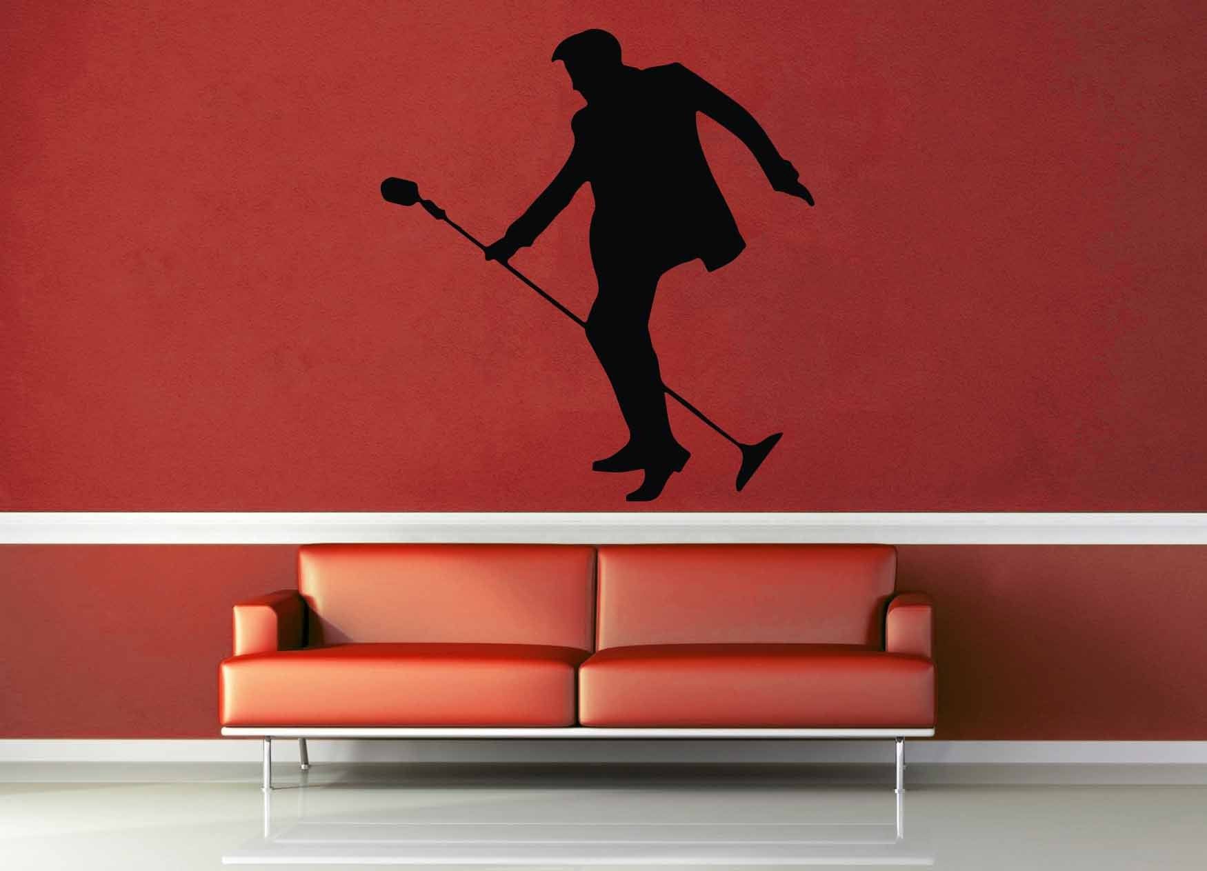 Elvis Silhouette - Wall Decal - geekerymade