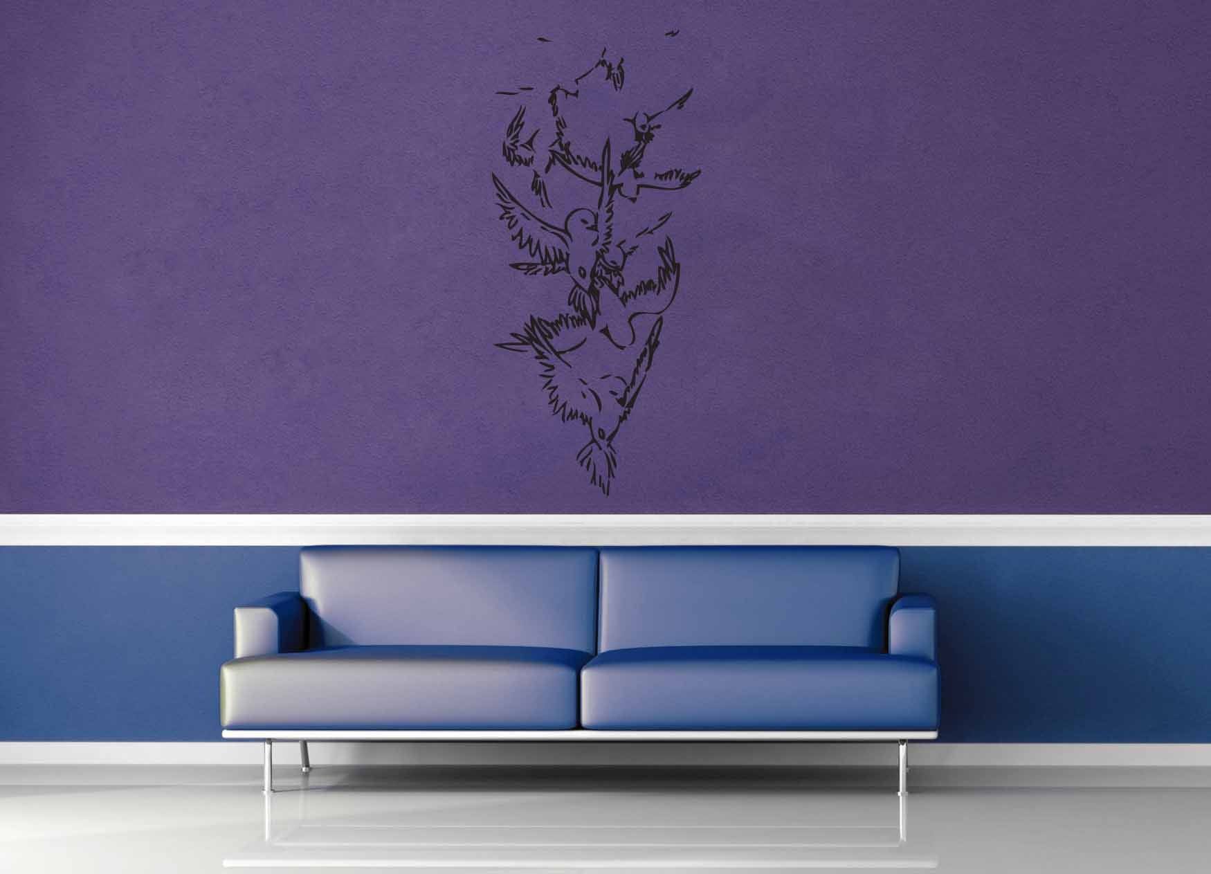 Falling Birds - Wall Decal - geekerymade