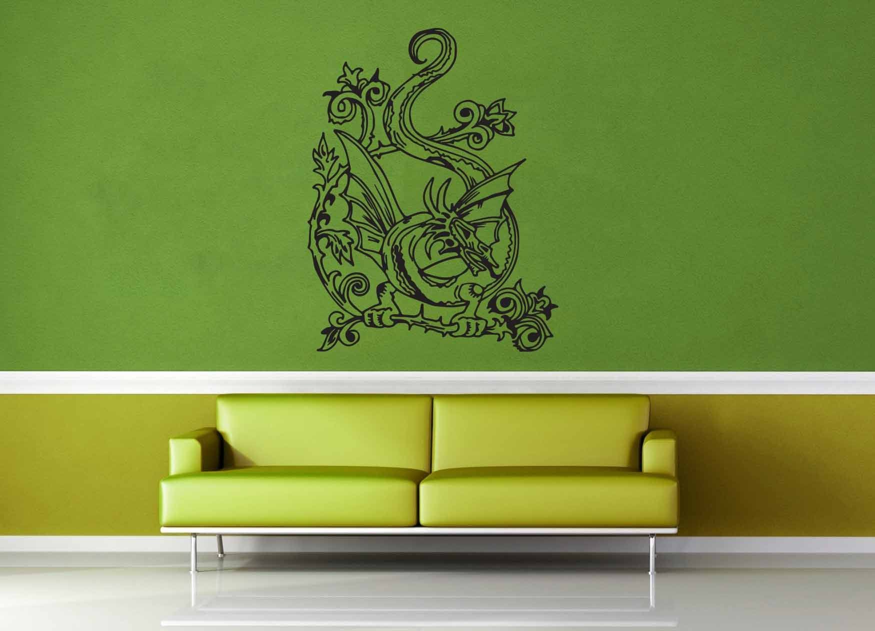 Dragon - Wall Decal - No 2 - geekerymade