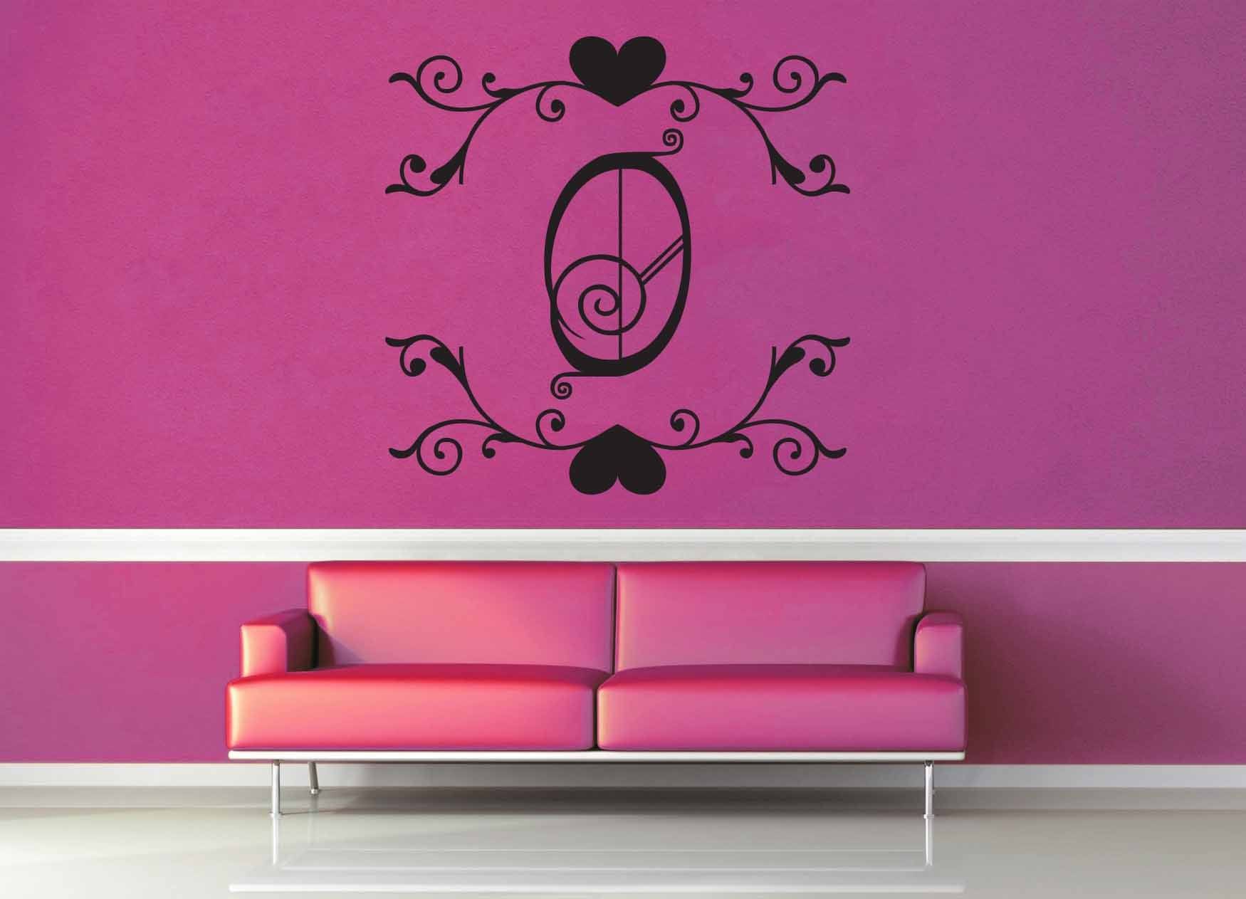 Fantasy Monogram - O - Wall Decal - geekerymade