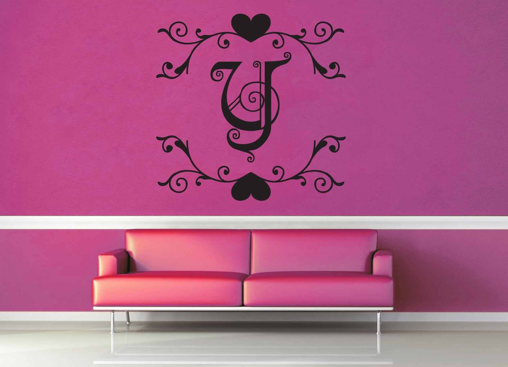 Fantasy Monogram - Y - Wall Decal - geekerymade