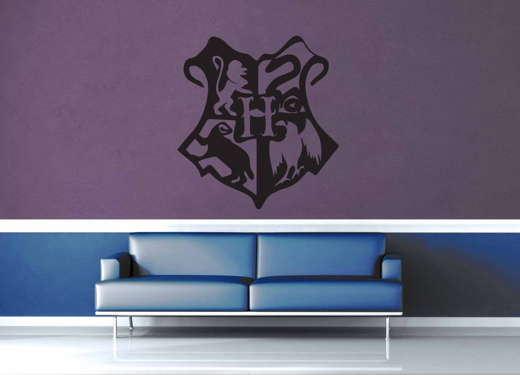 Hogwarts Crest - Harry Potter - Wall Decal - No 2 - geekerymade