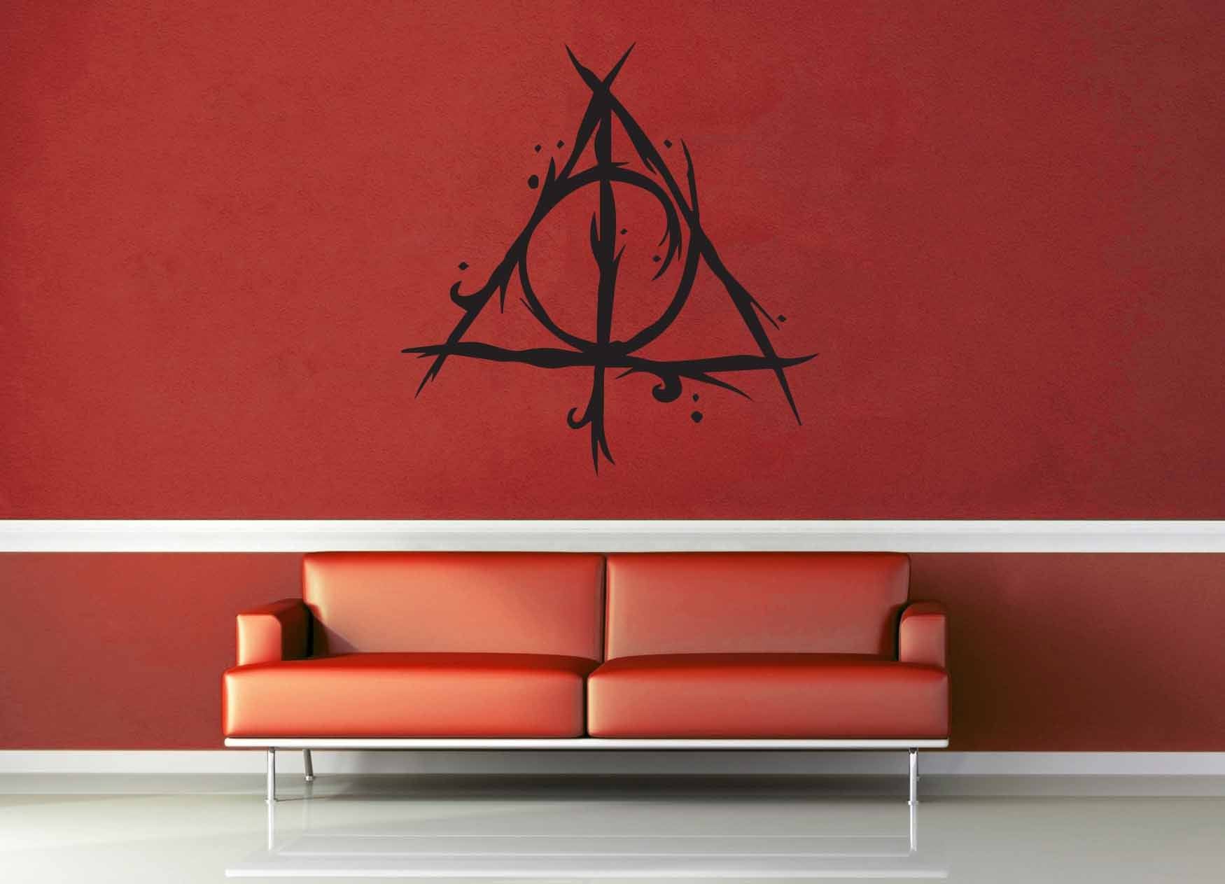 Deathly Hallows - Harry Potter - Wall Decal - geekerymade