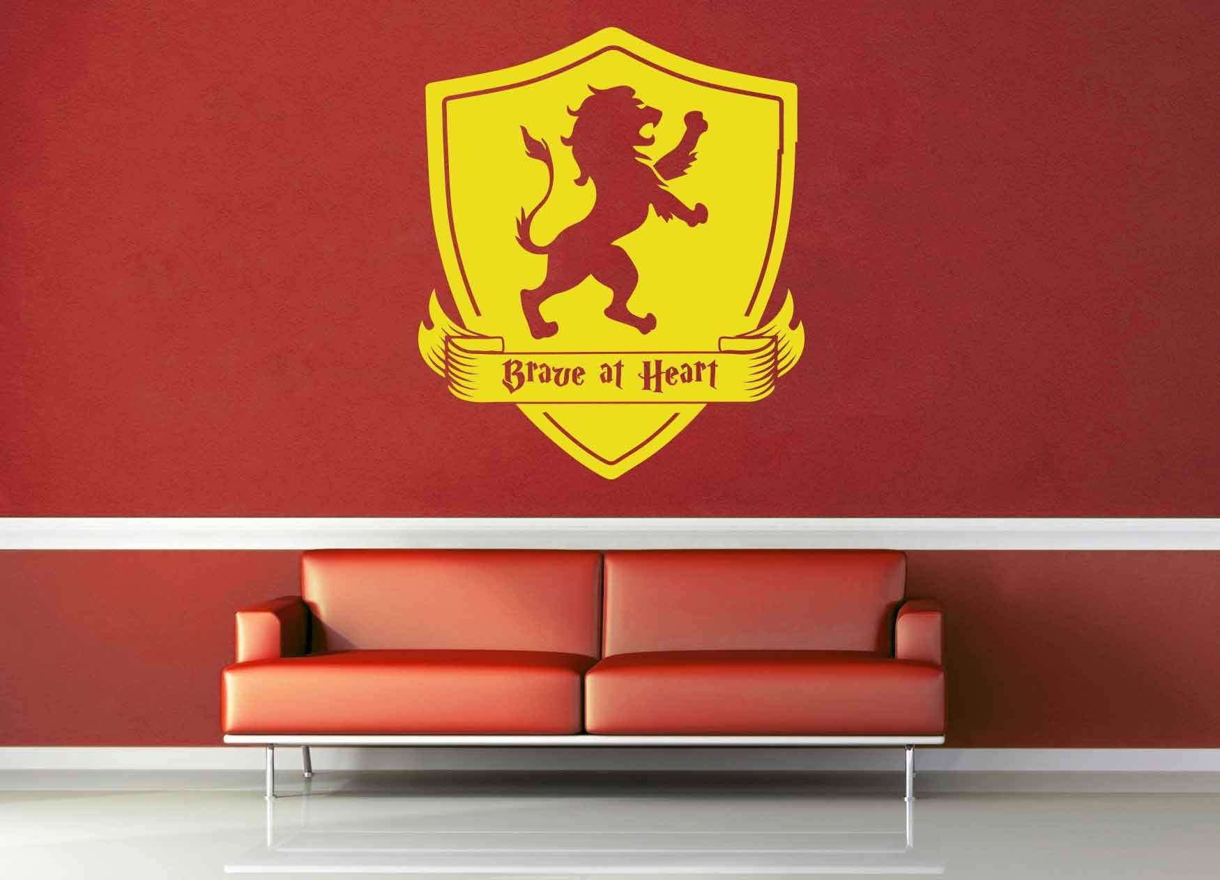 Gryffindor Crest - Harry Potter - Wall Decal - geekerymade