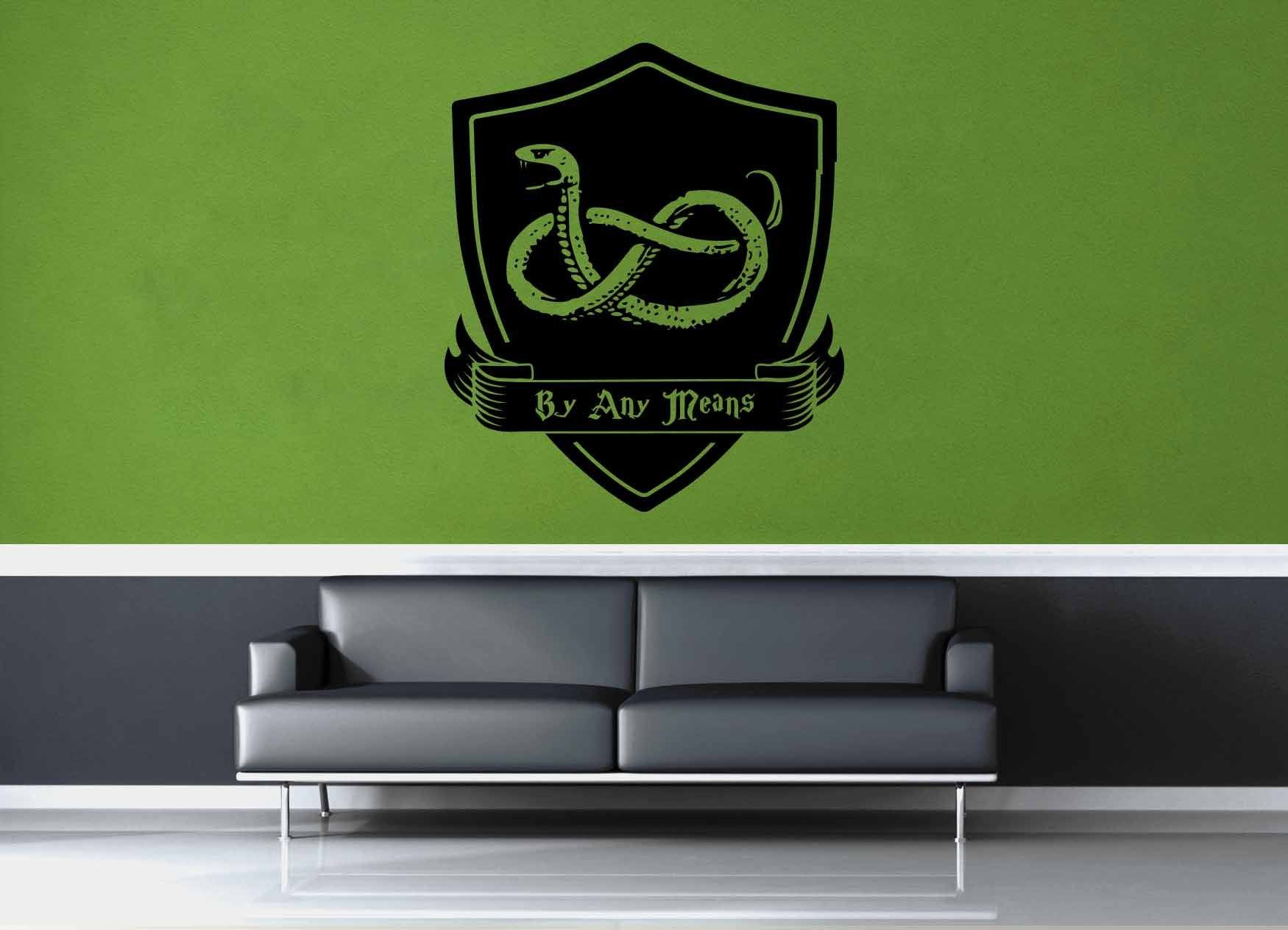 Slytherin Crest - Harry Potter - Wall Decal - geekerymade