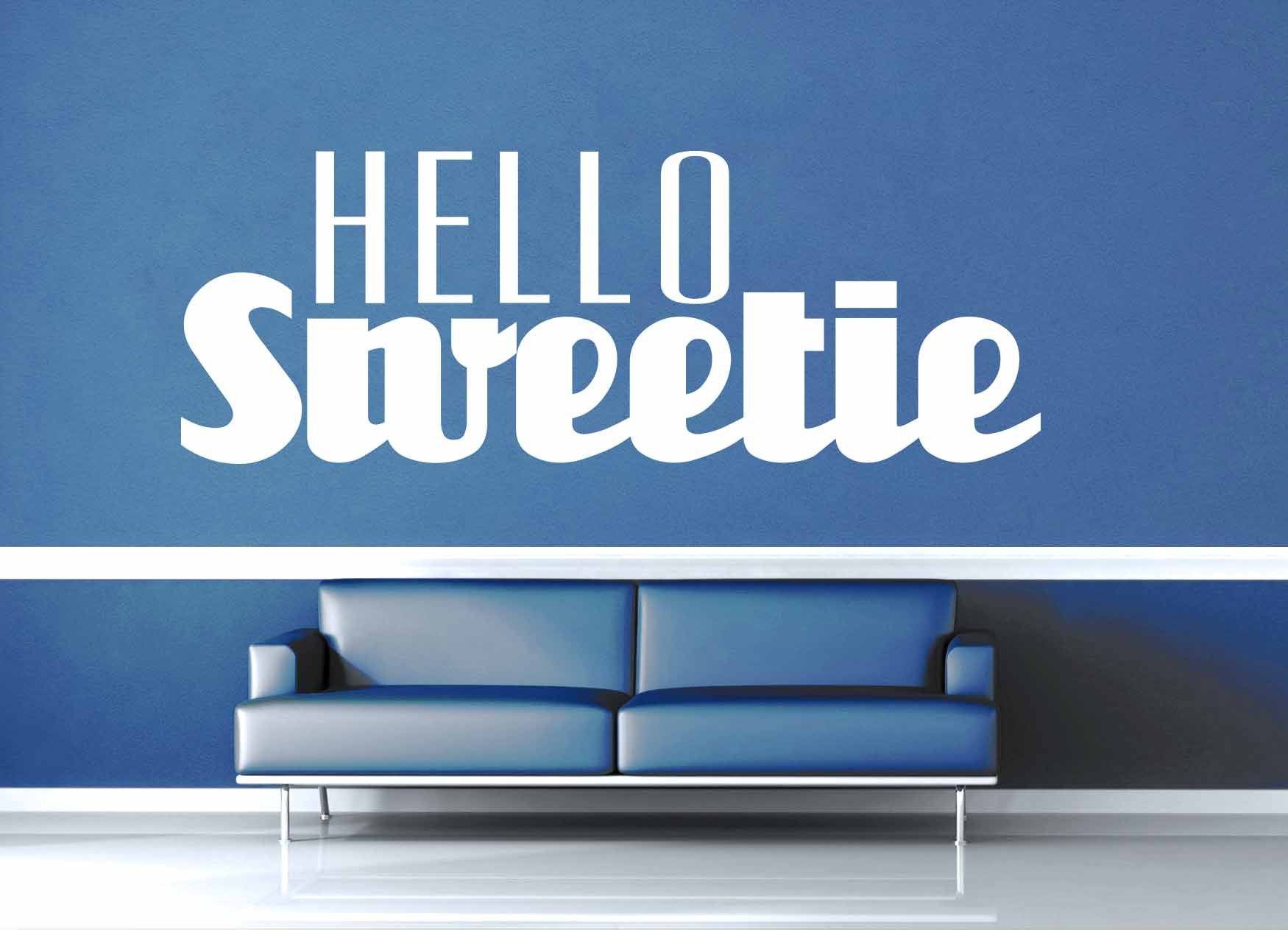 Hello Sweetie - Doctor Who Quote - Wall Decal - geekerymade