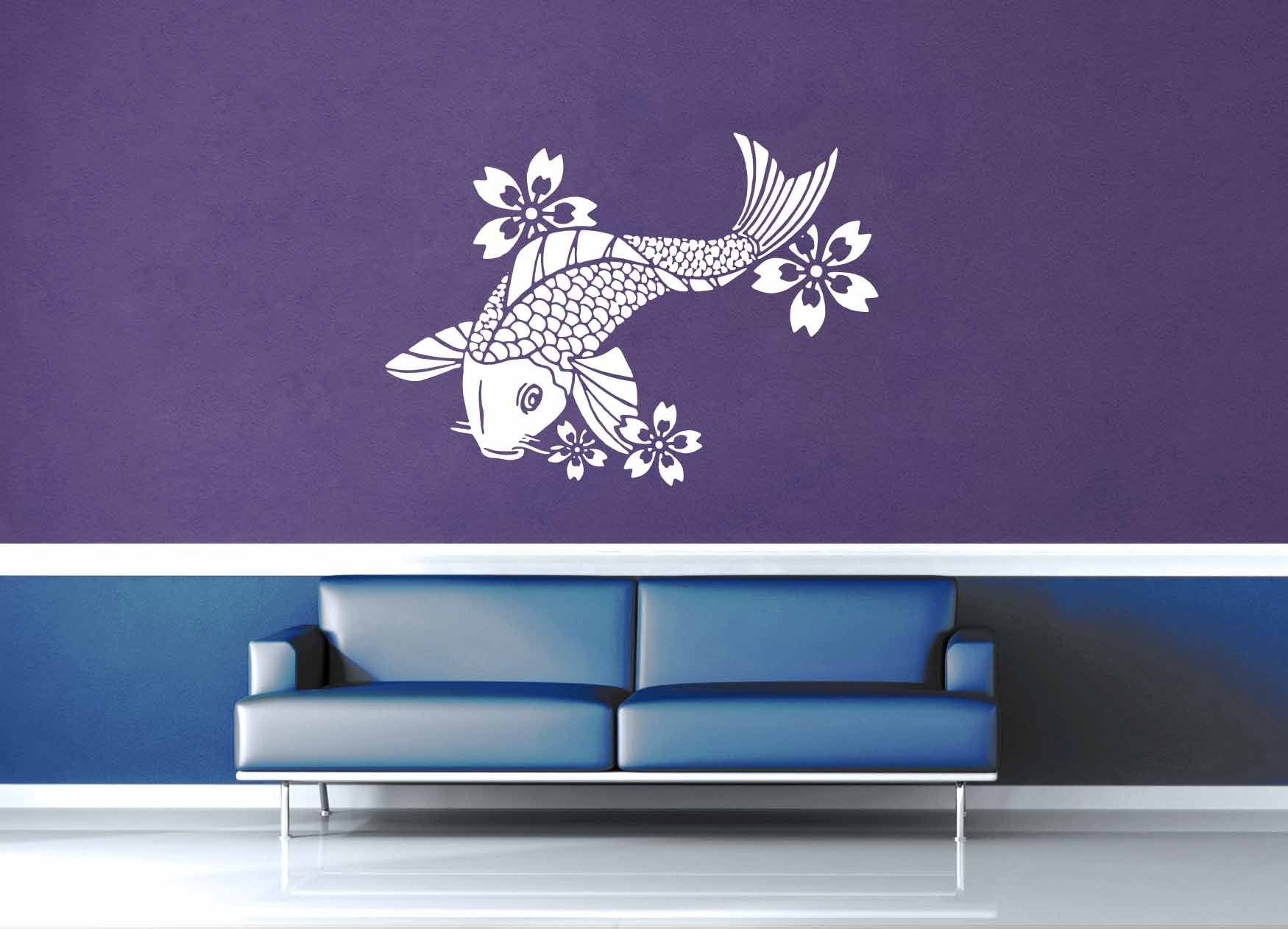 Koi Fish - Wall Decal - geekerymade