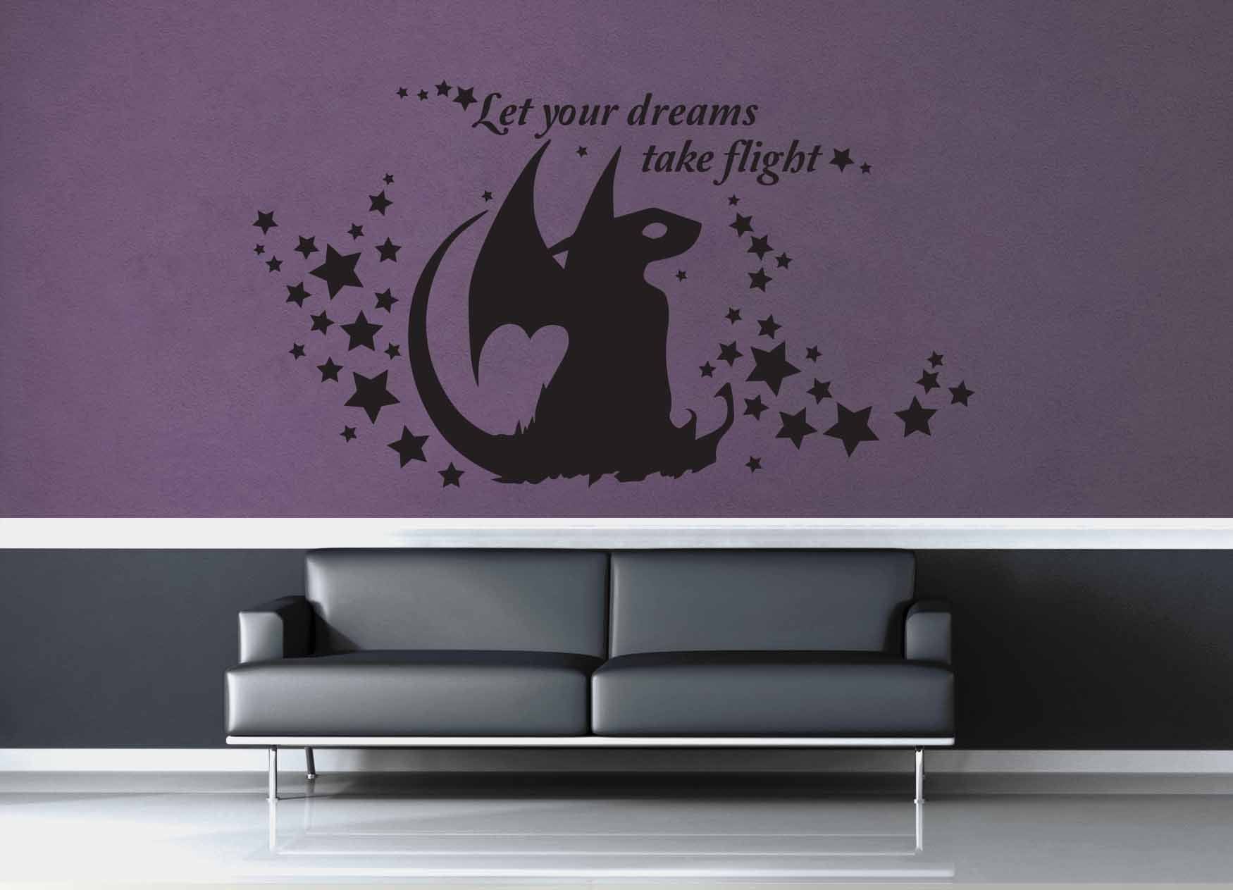 Let Your Dreams Take Flight - Wall Decal - geekerymade