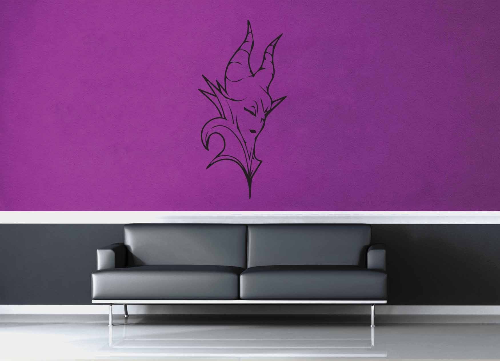 Maleficent - Wall Decal - geekerymade