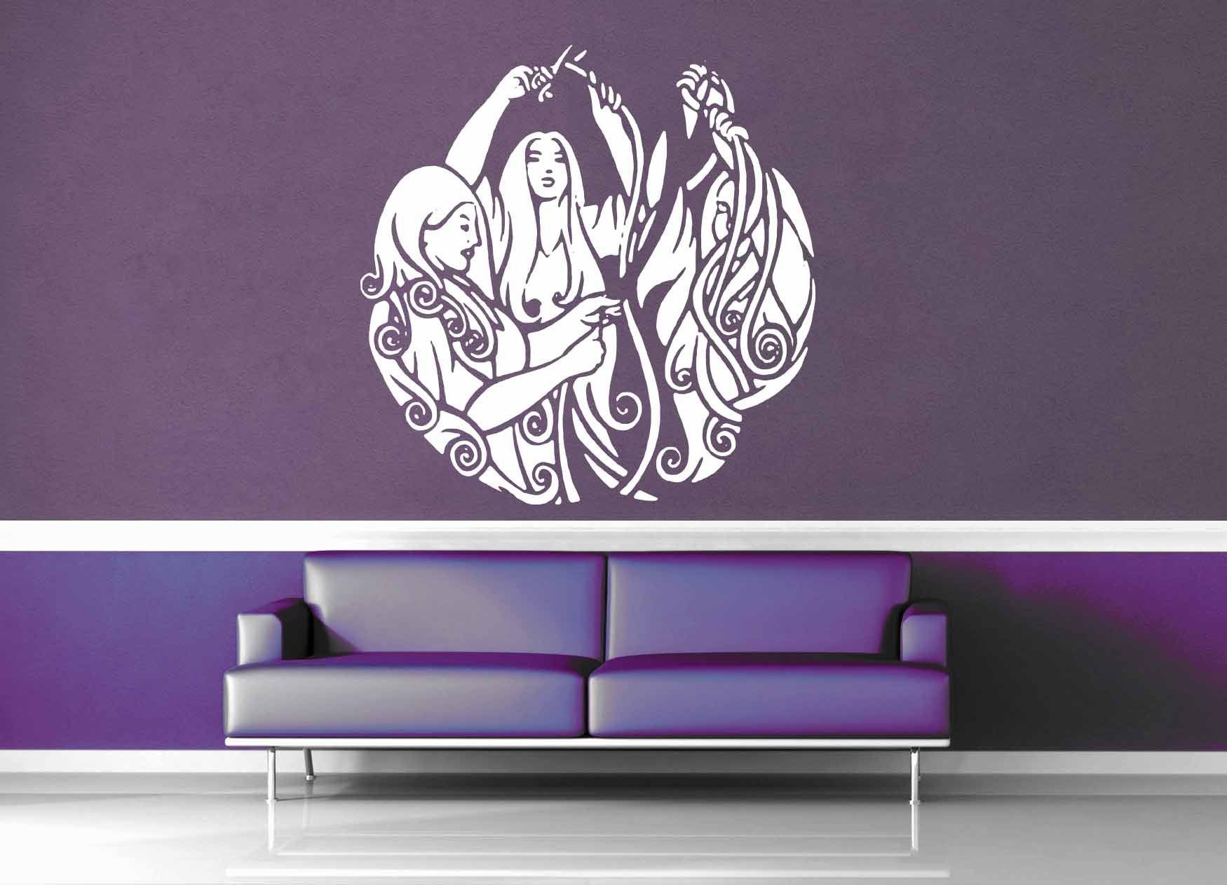 The Norns - Norse Mythology - Wall Decal - geekerymade