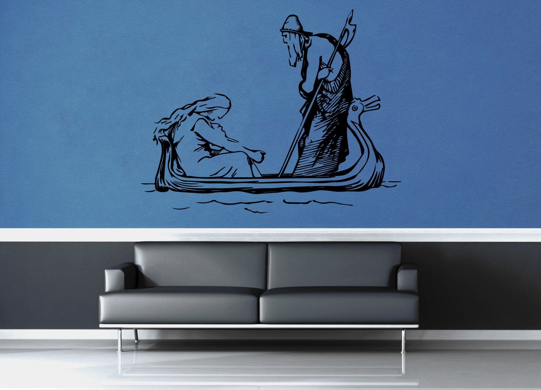 Odin and Frigg - No 1 - Wall Decal - geekerymade