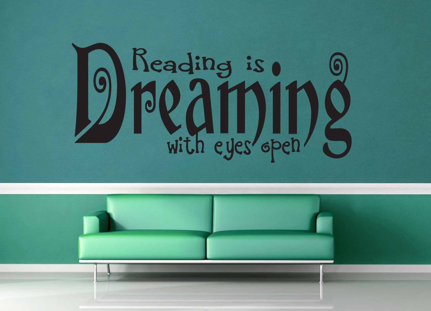 Reading is Dreaming - Wall Decal - geekerymade