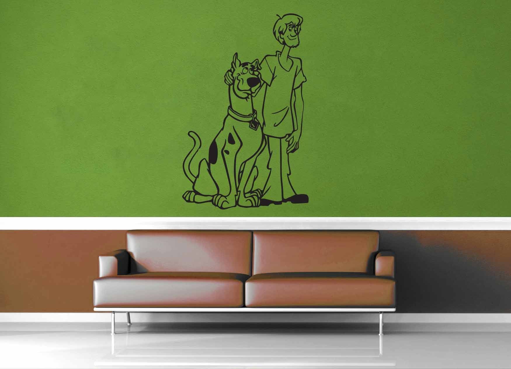 Scooby and Shaggy - Wall Decal - geekerymade