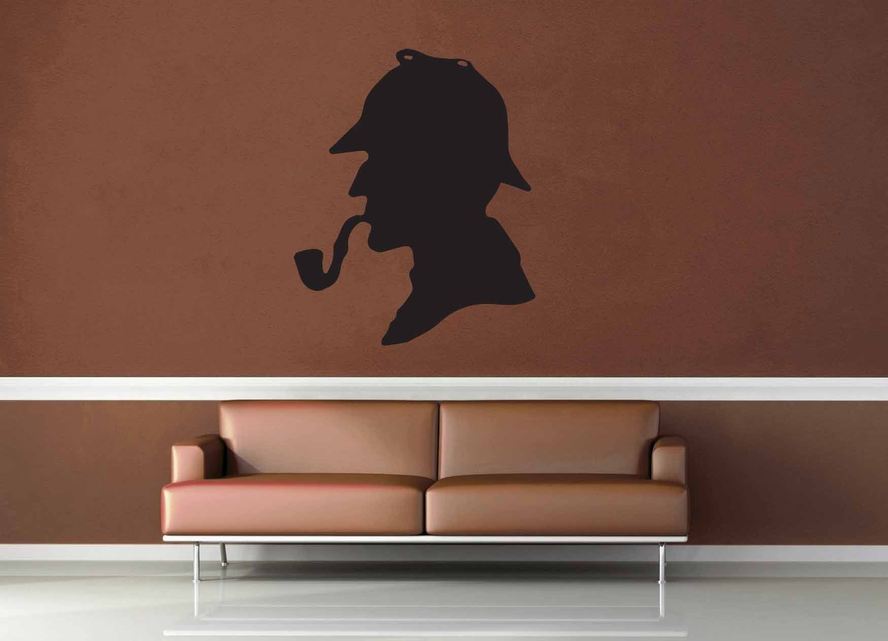 Sherlock Silhouette - Wall Decal - geekerymade