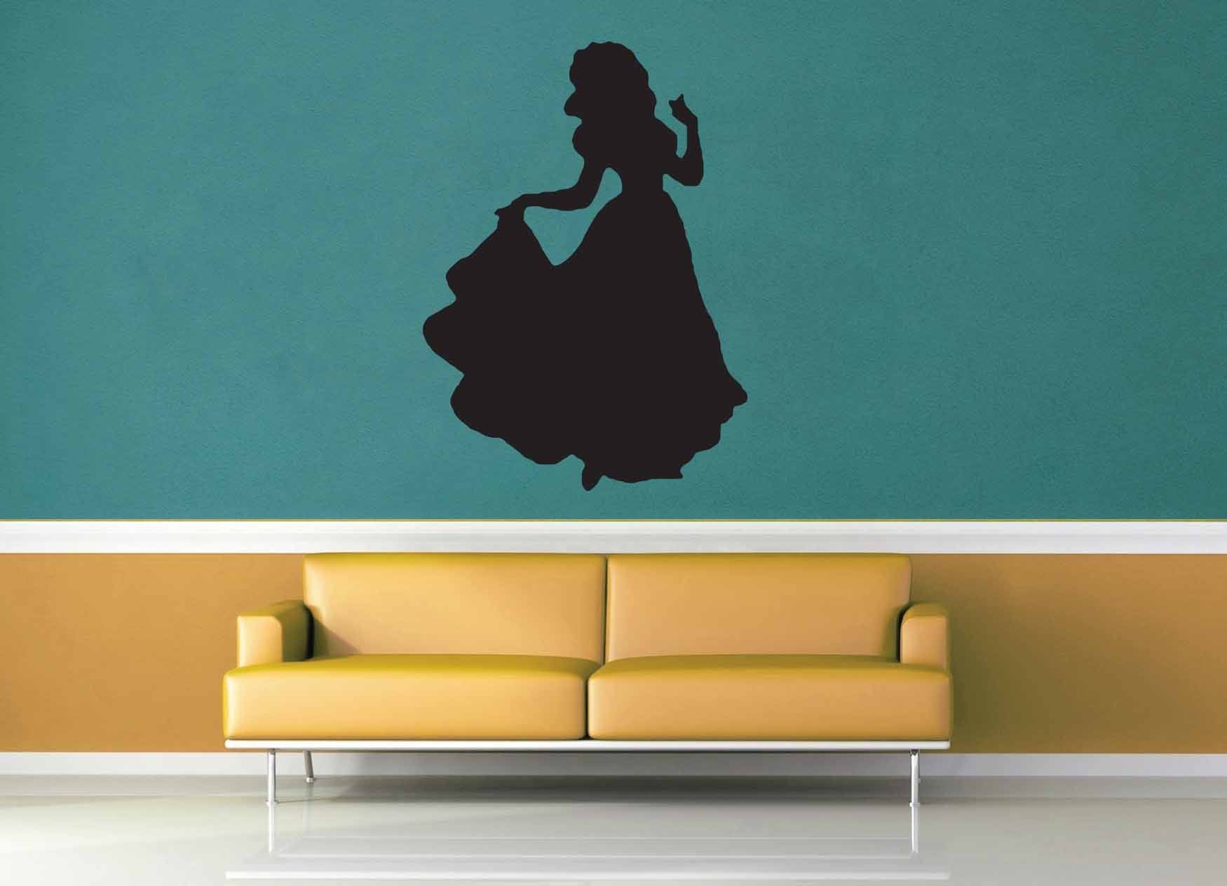 Snow White Silhouette - No 1 - Wall Decal - geekerymade