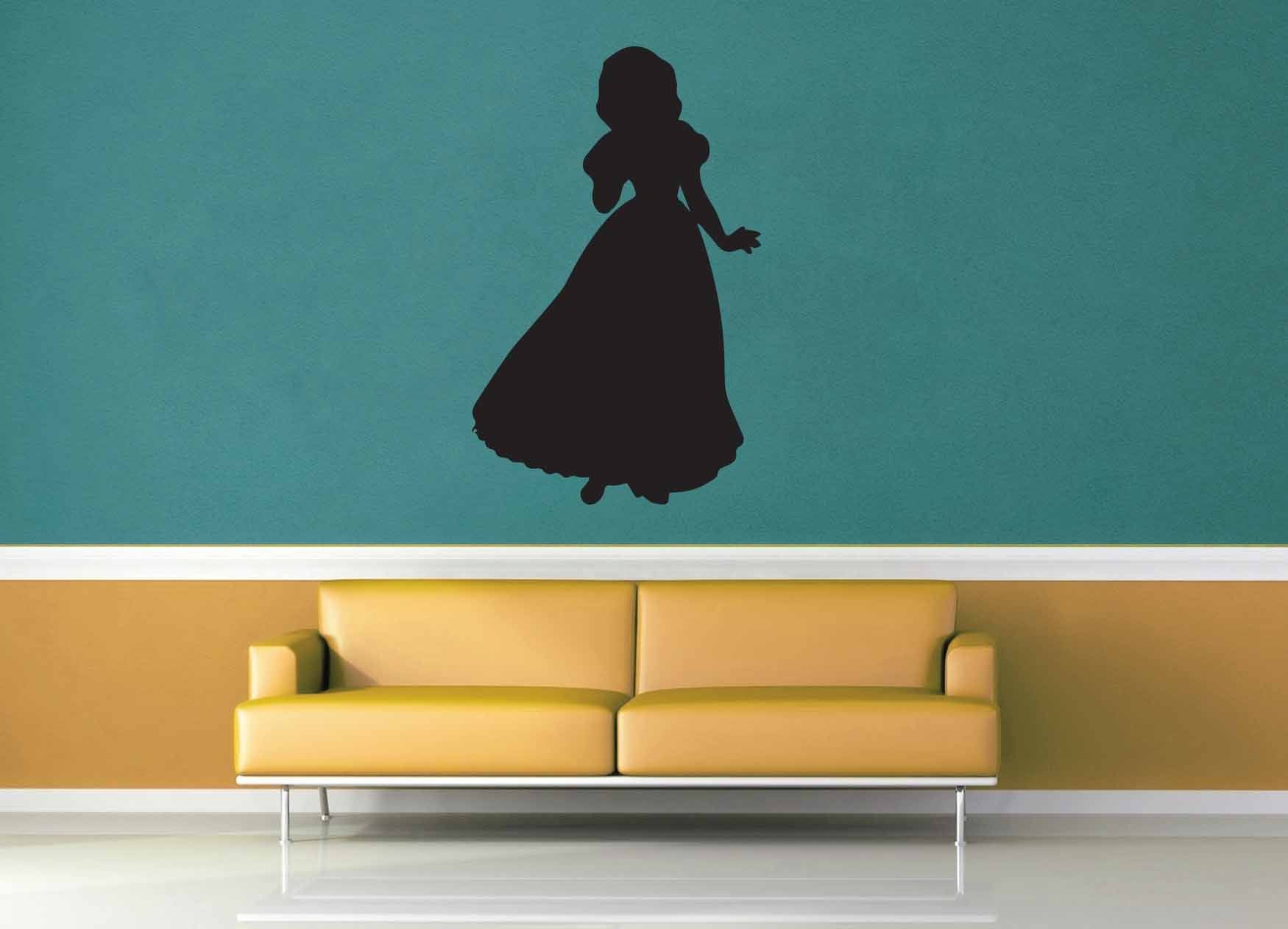 Snow White Silhouette - No 3 - Wall Decal - geekerymade