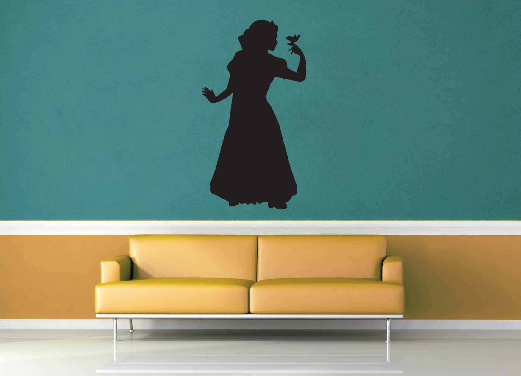 Snow White Silhouette - No 2 - Wall Decal - geekerymade