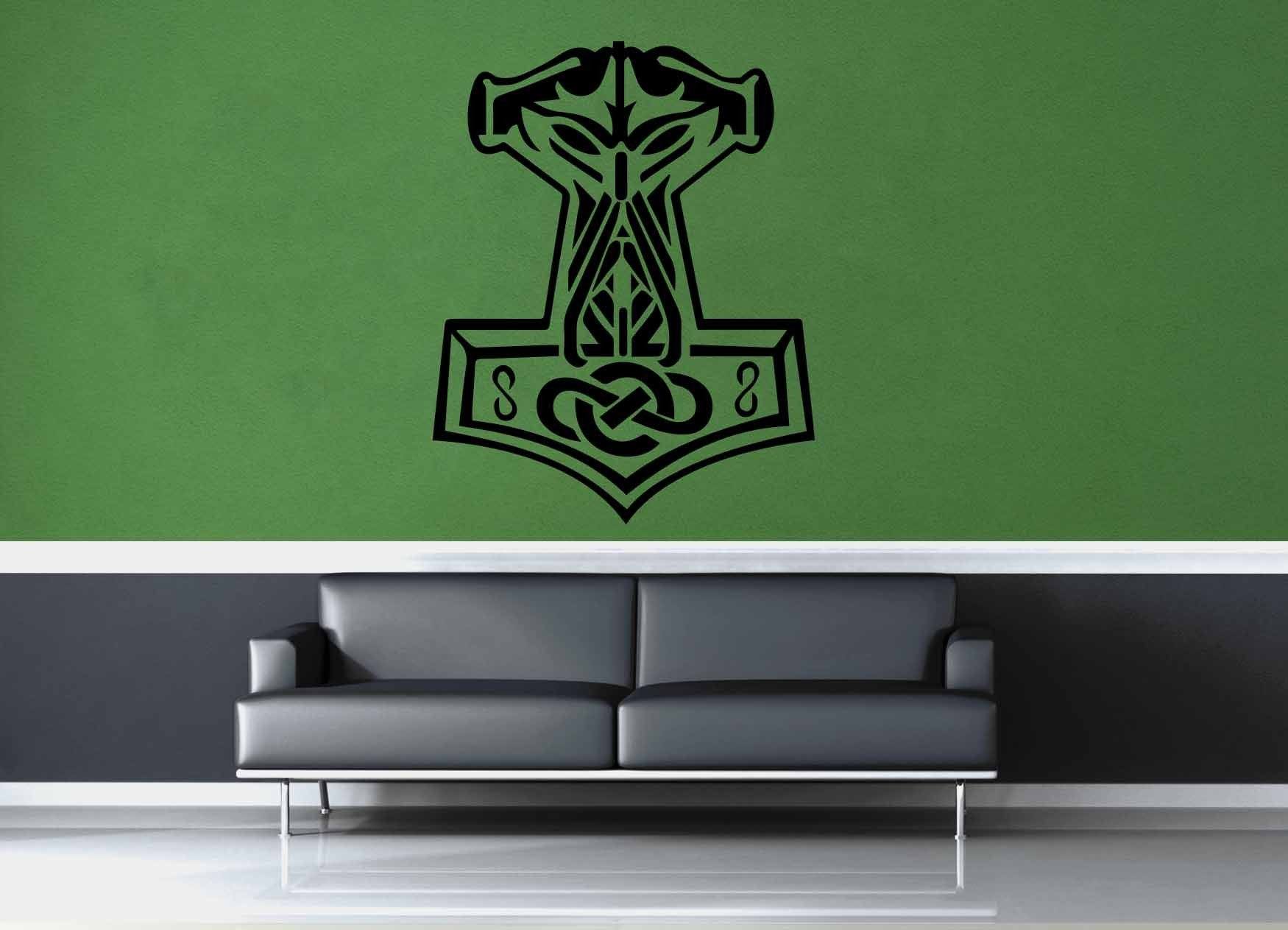 Thor's Hammer - Wall Decal - No 3 - geekerymade
