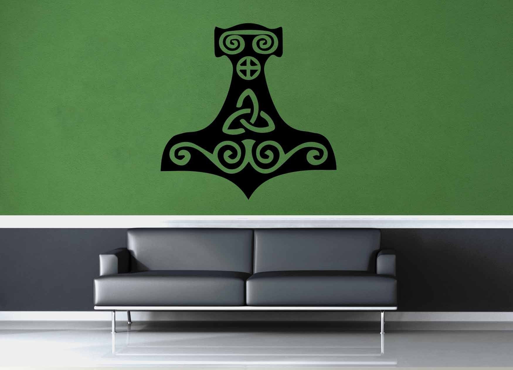 Thor's Hammer - Wall Decal - No 4 - geekerymade