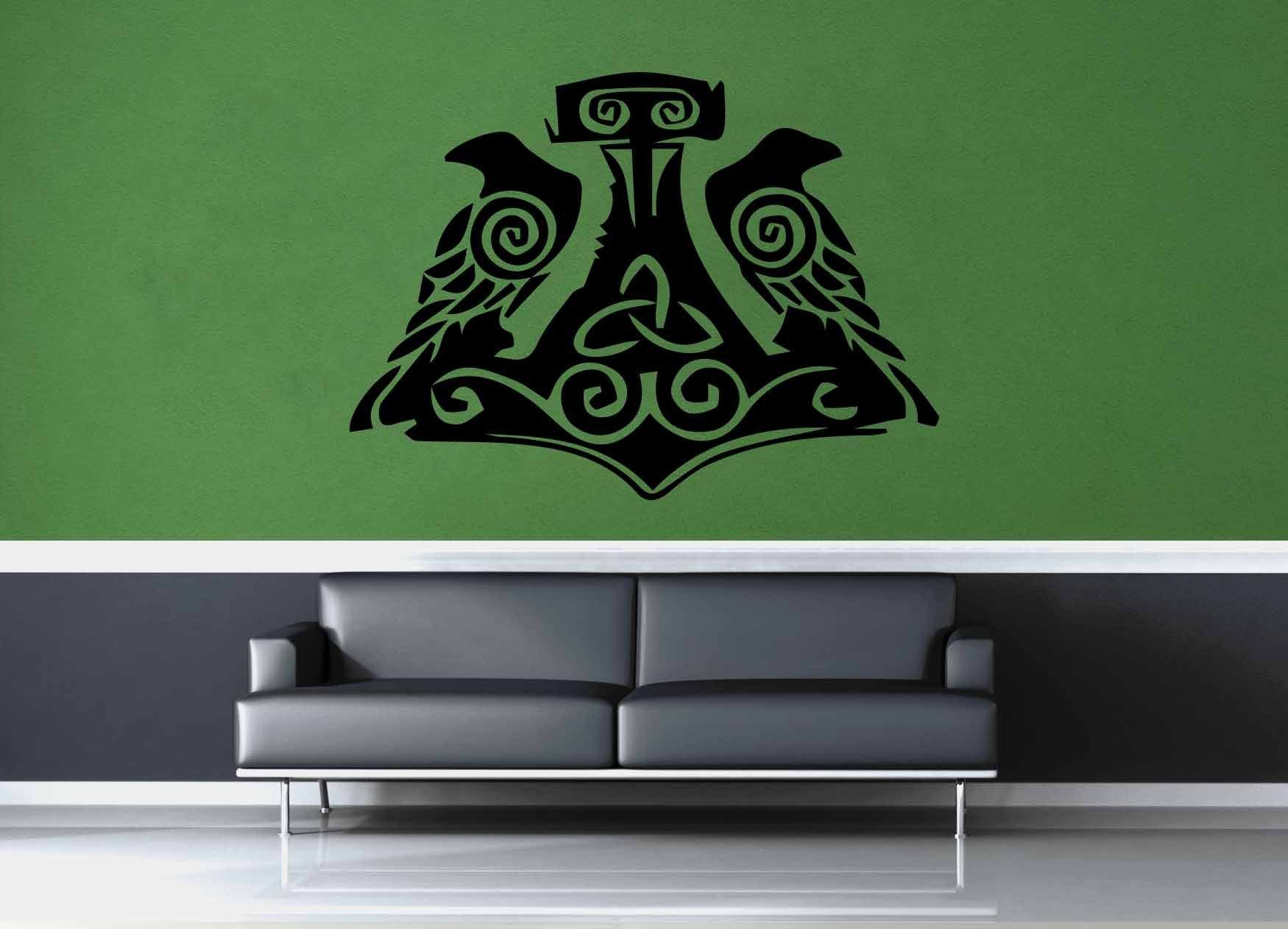 Thor's Hammer - Wall Decal - No 2 - geekerymade